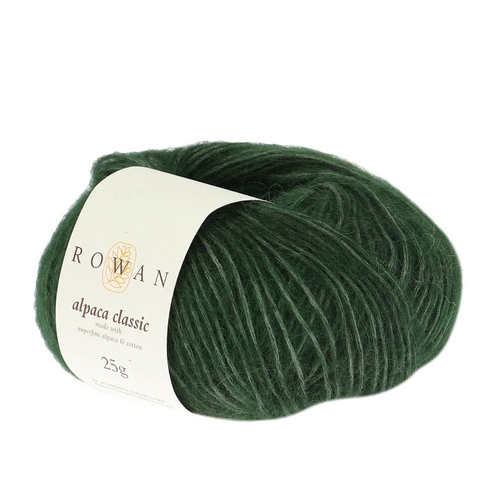 alpaca classic rowan - foliage green (110) - 25gr (120mt) | 1pc
