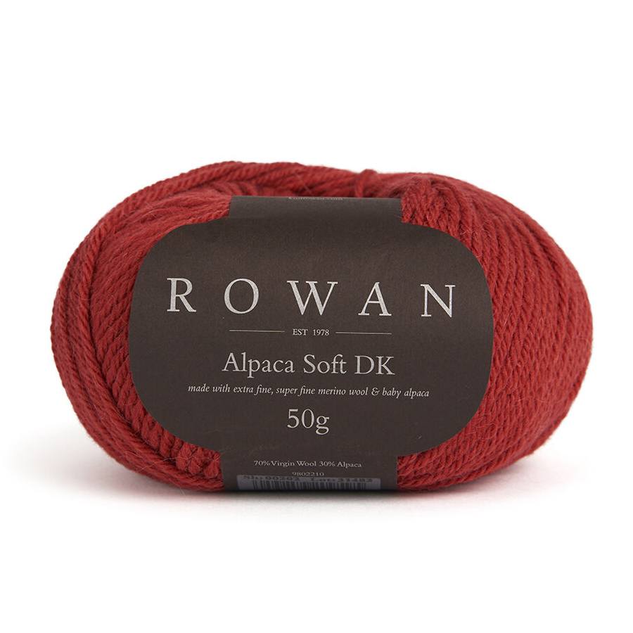 alpaca soft dk rowan - vermillion (229) - 50gr (125mt) | 1st