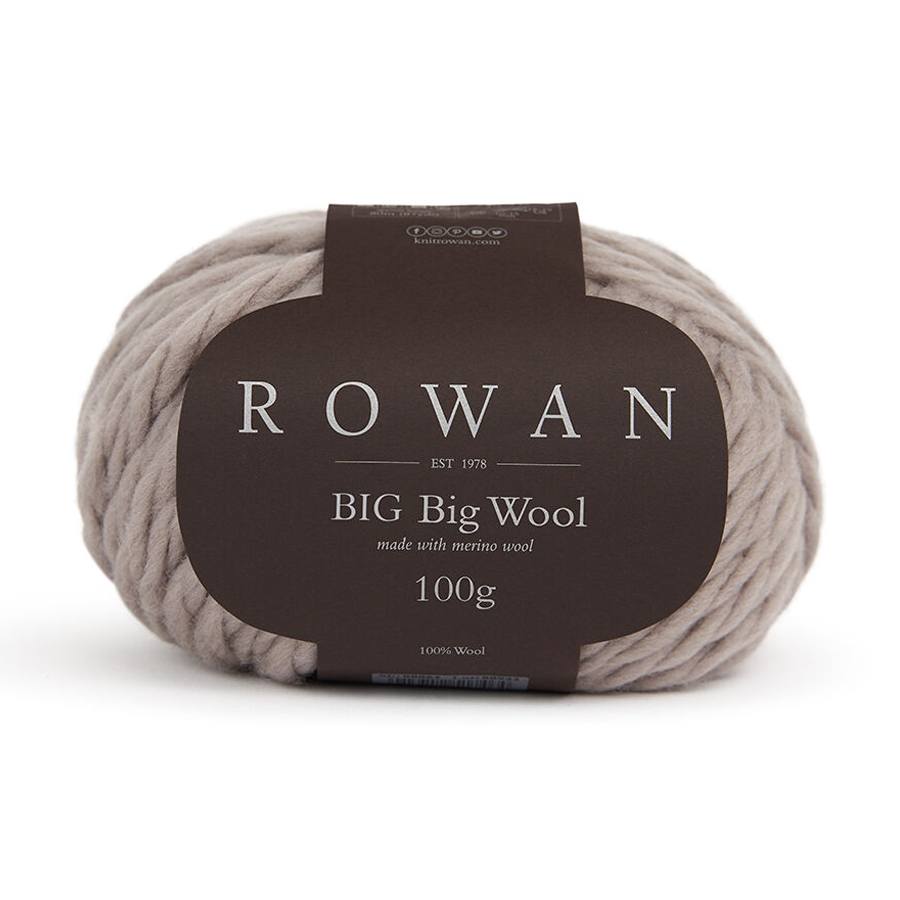 big big wool rowan - fossil (212) - 100gr (40mt) | 1pc
