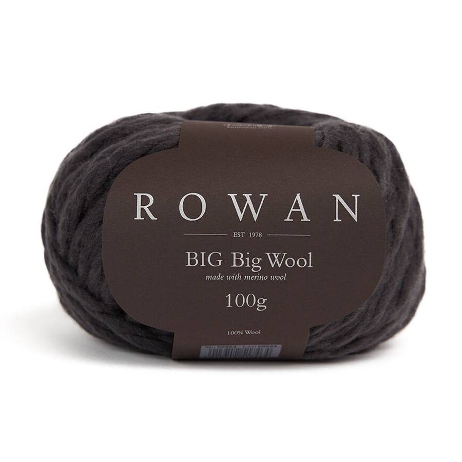 big big wool rowan - liquorice (219) - 100gr (40mt) | 1pc