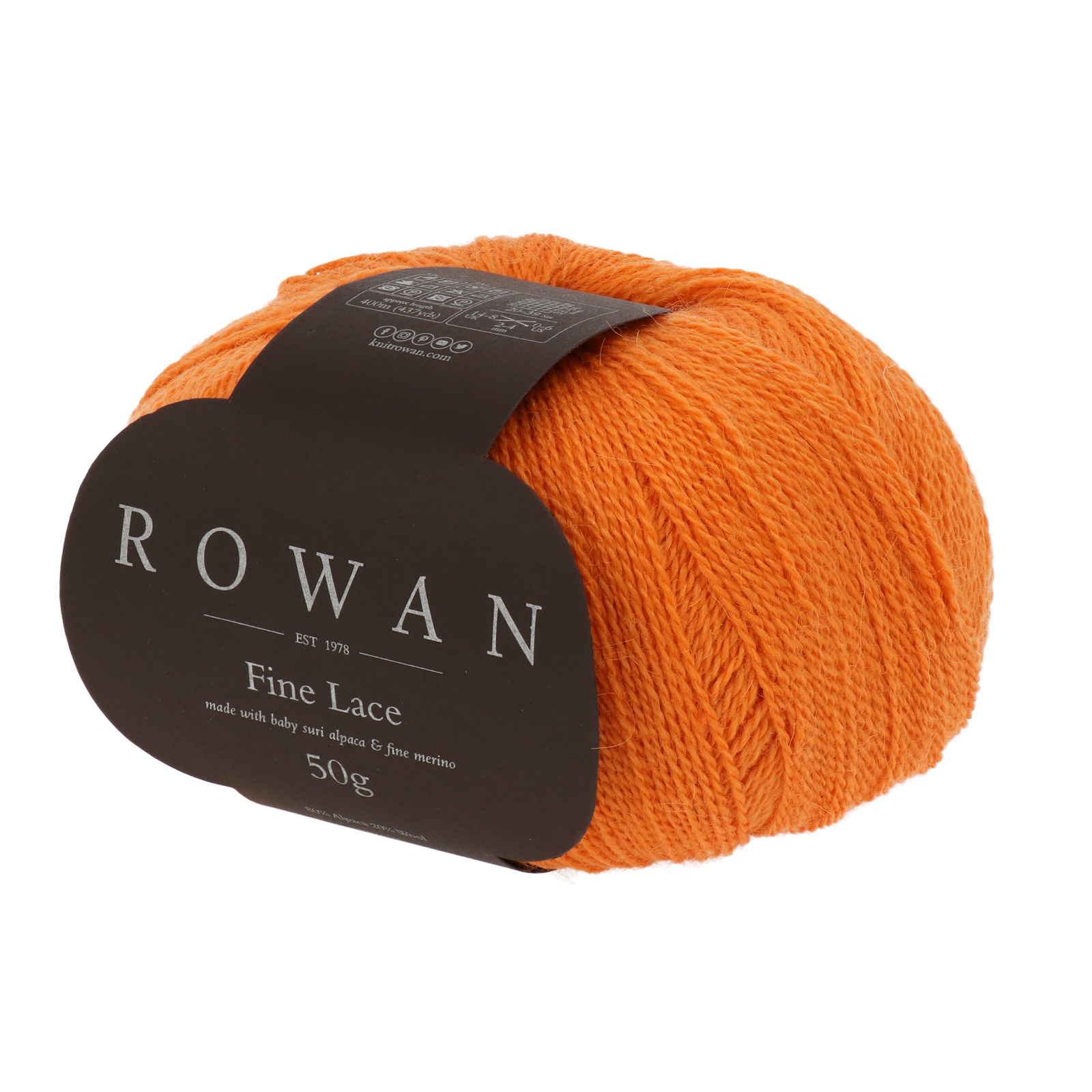 fine lace rowan - tangerine (957) - 50gr (400mt) | 1pc