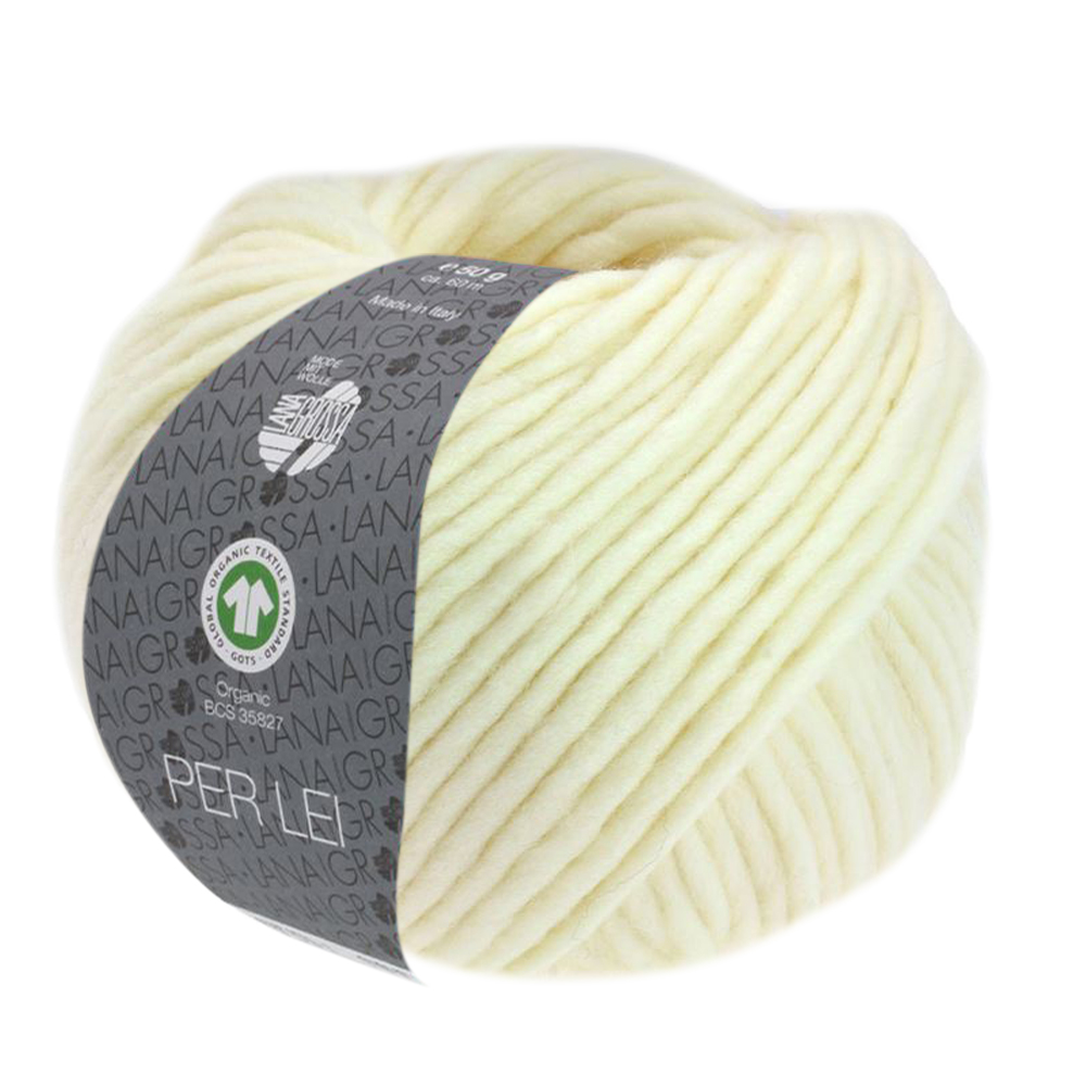 per lei lana grossa - ecrù (011) - 50gr (60mt) | 1pc