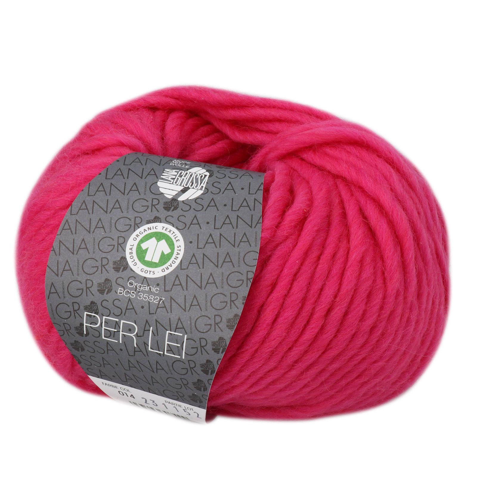 per lei lana grossa - fuchsia (014) - 50gr (60mt) | 1pc