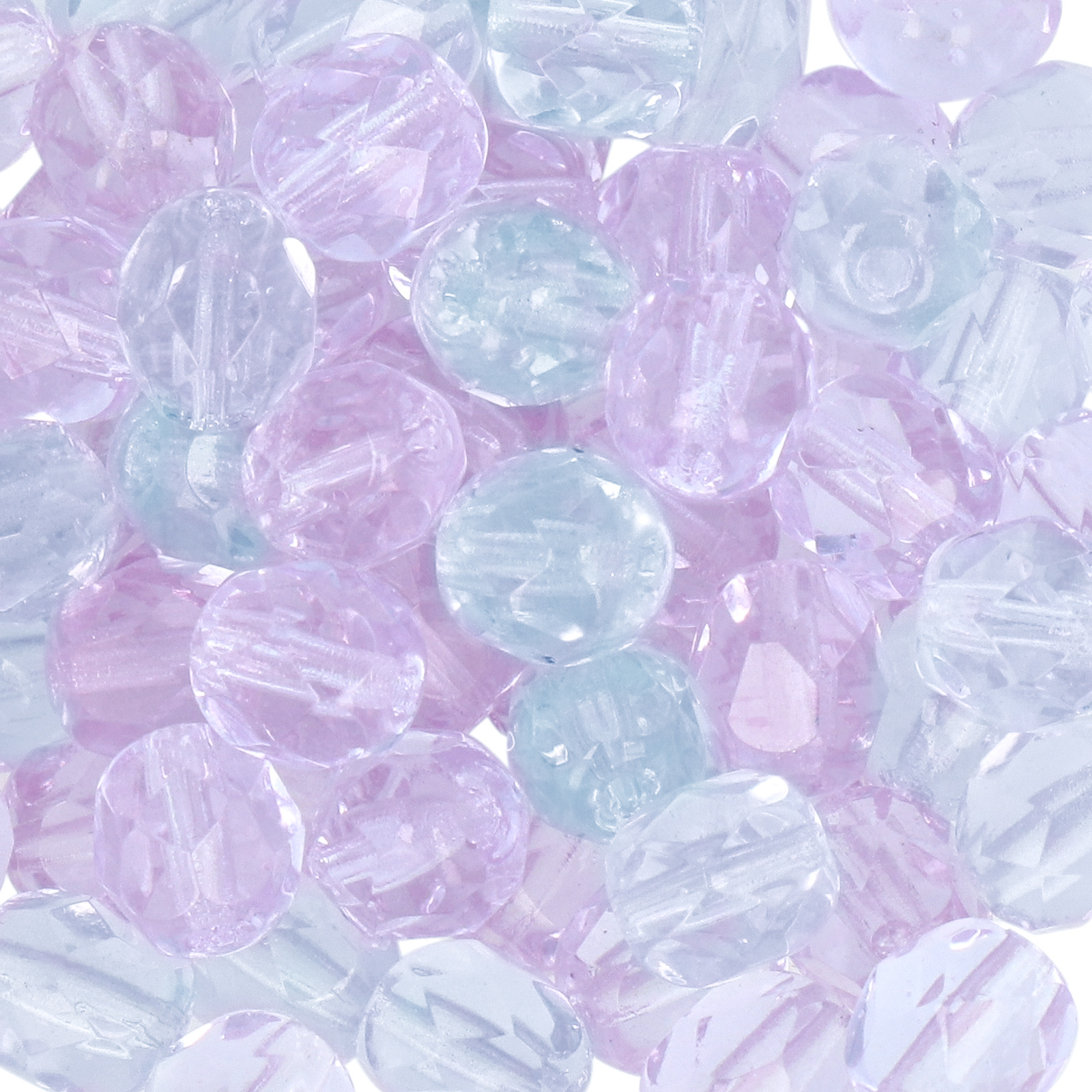 böhmische glasschliffperlen alexandrite 6mm | 25st