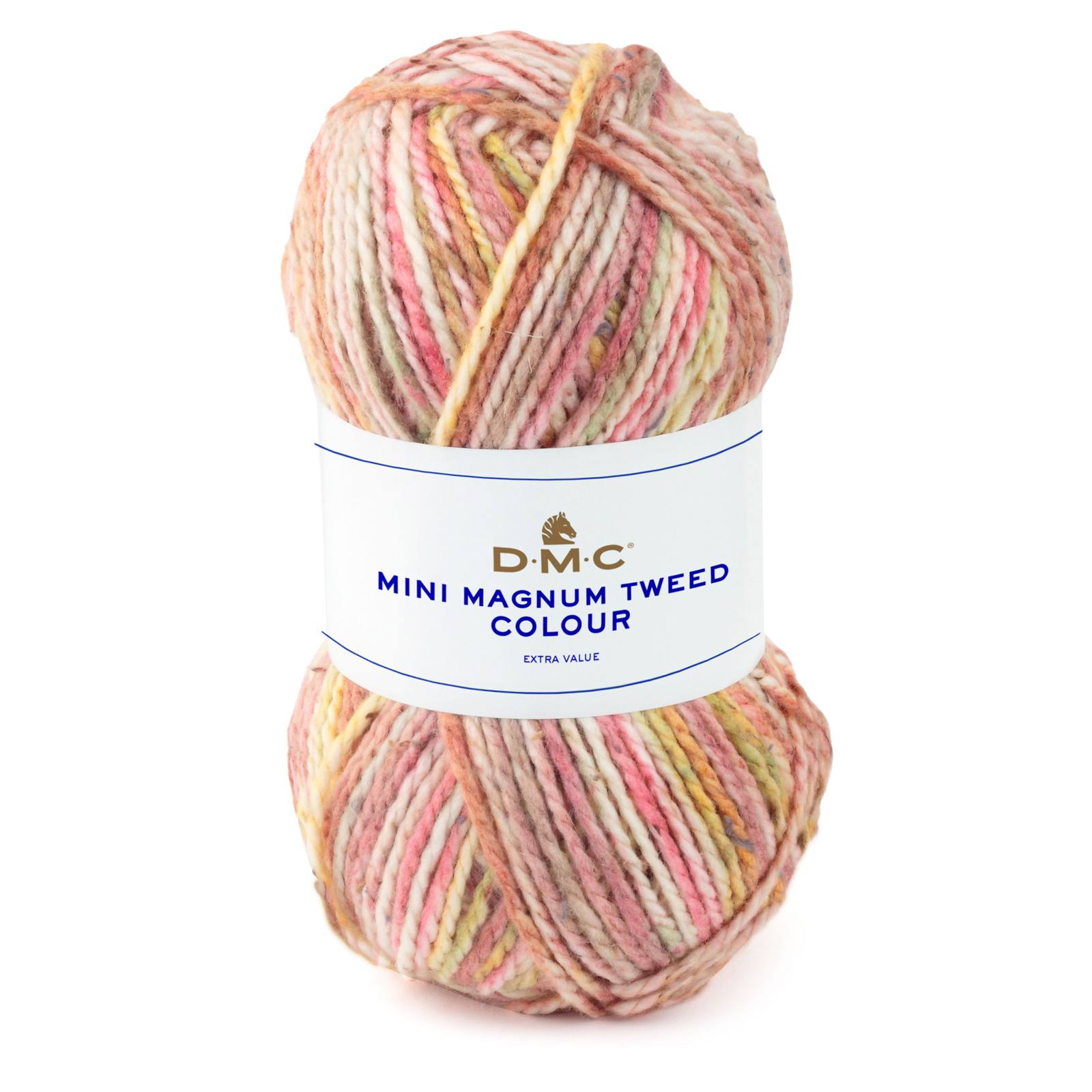 dmc mini magnum tweed colour - peach (100) - 200gr (200mt) | 1st