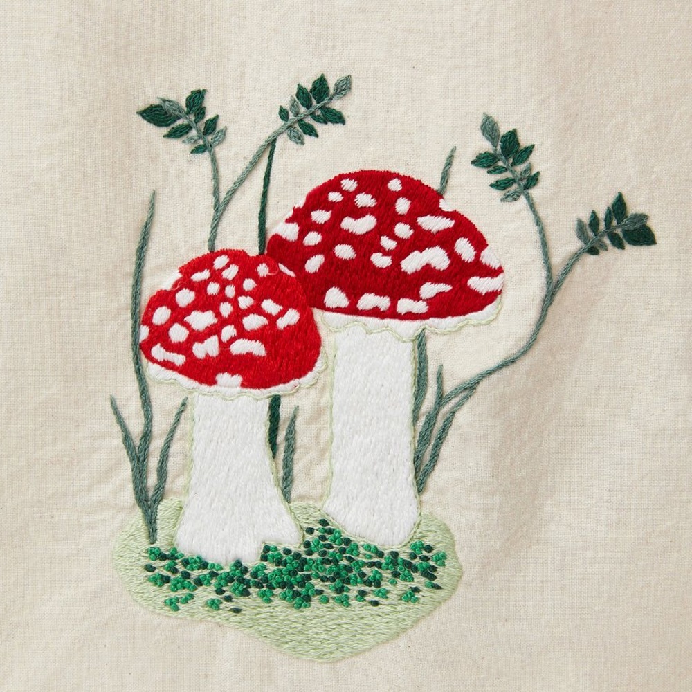 gift of stitch dmc - stickgarn kit tote bag pilze | 1st
