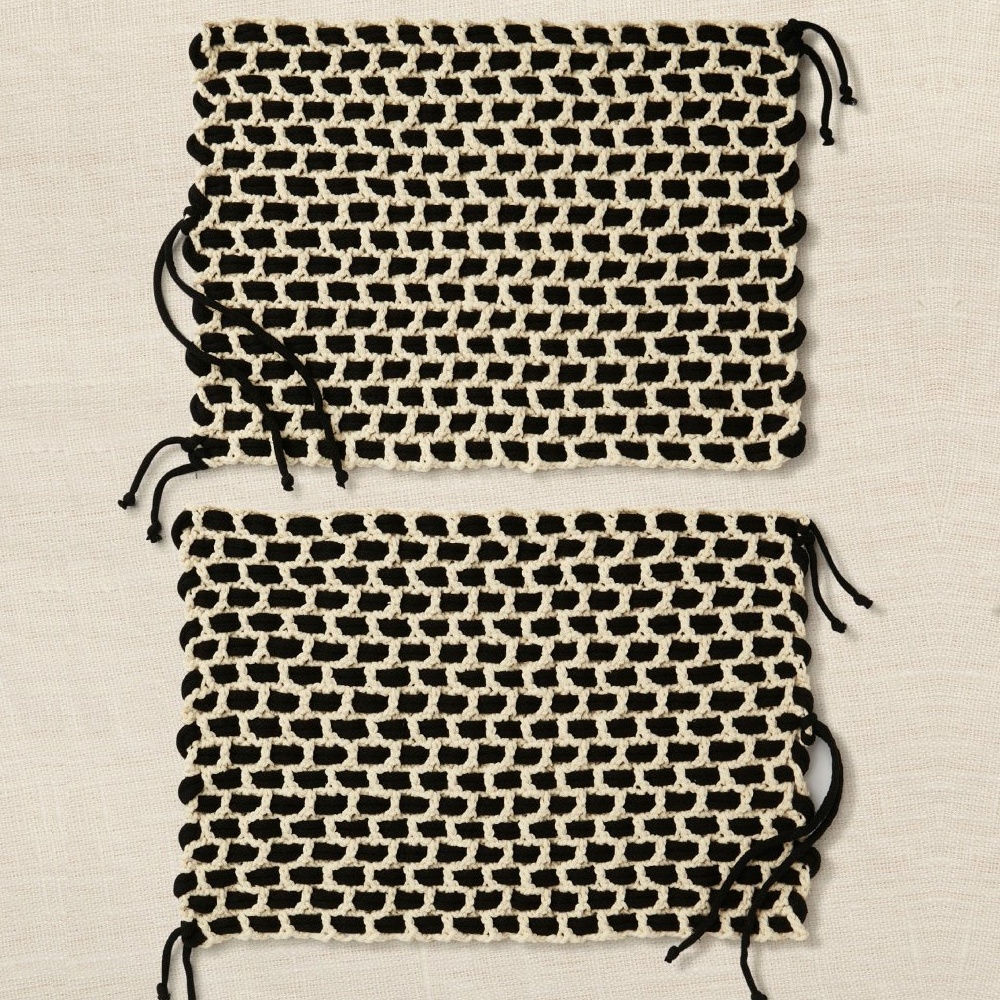 gift of stitch dmc - häkel-kit tischsets | 1st
