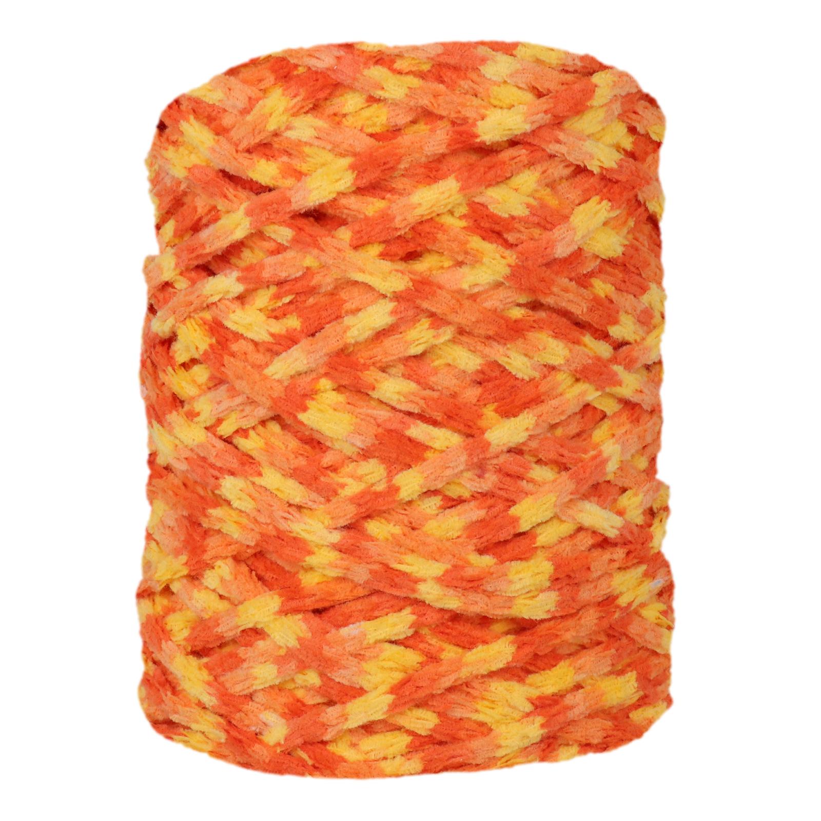 hobbybag giotto cord - yellow/orange print - 250gr | 1pc
