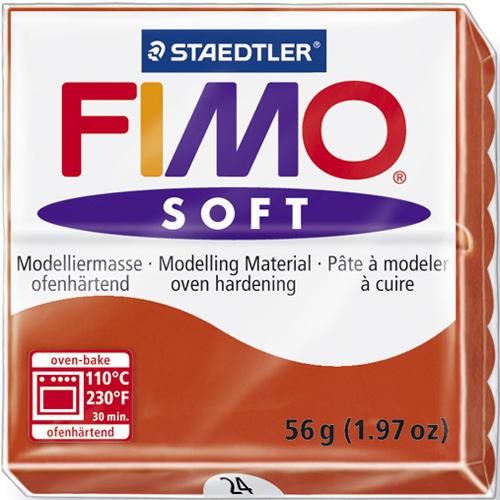 fimo soft indian red (24) 56gr | 1pc