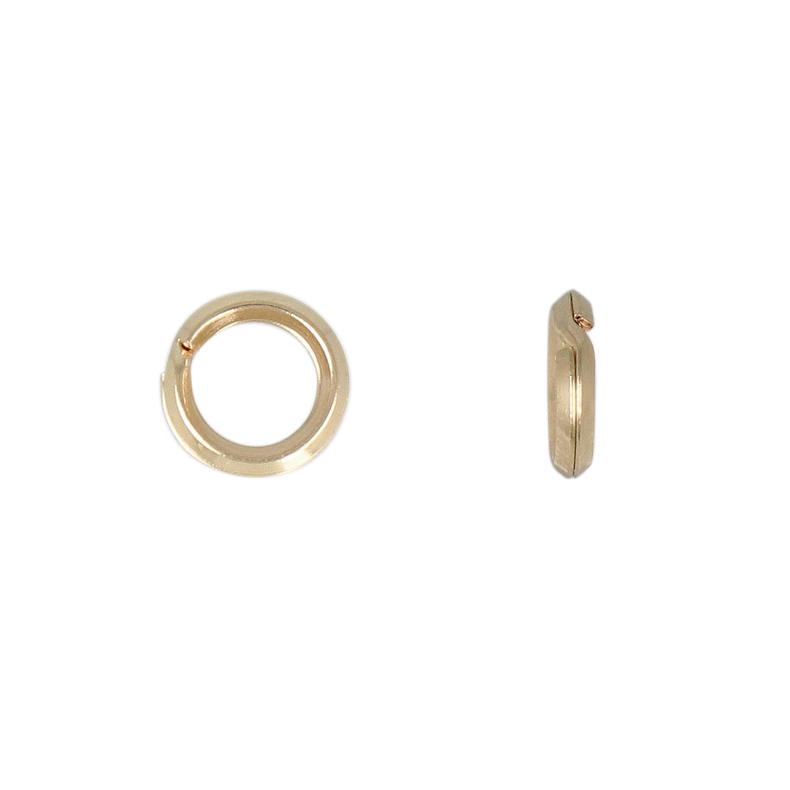 gold-filled 14k split ring 5mm | 4pc