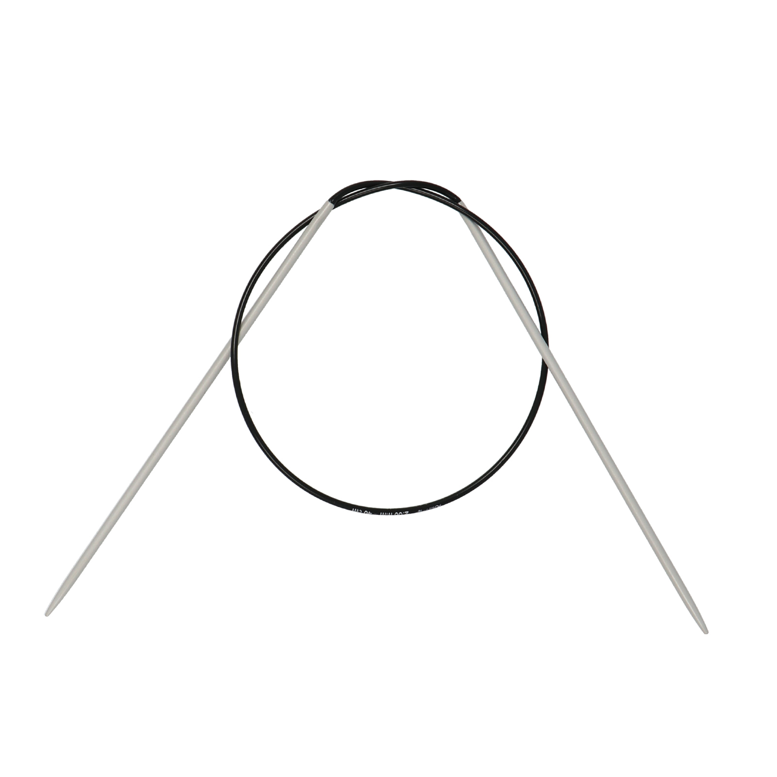 drops aluminium fixed circular needles 40cm - 2mm | 1pc