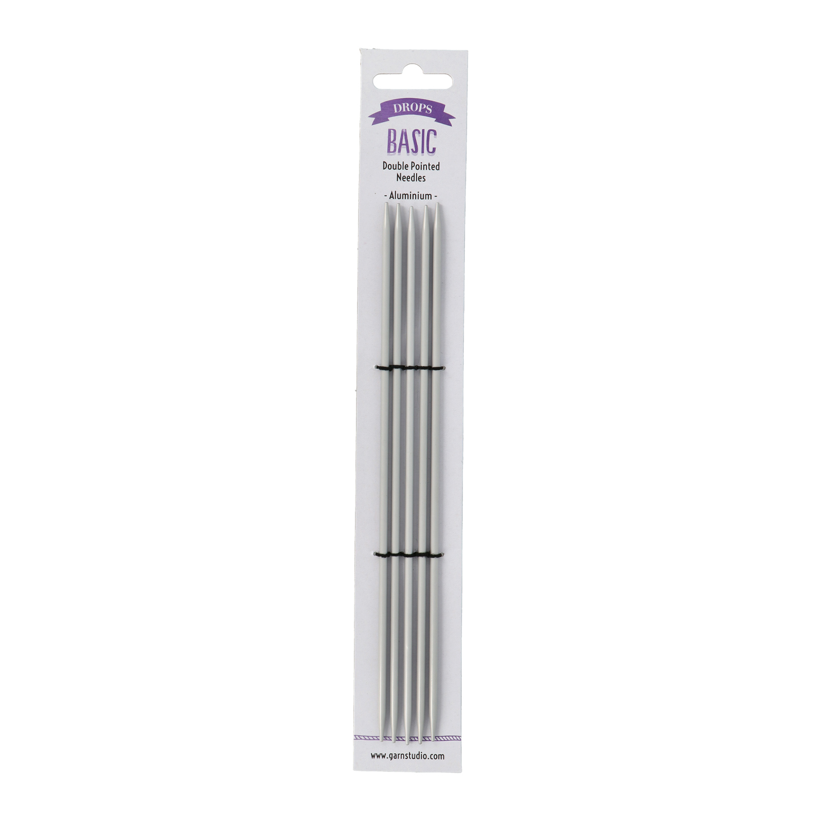 drops aluminium double pointed needles 20cm - 3mm | 1pc