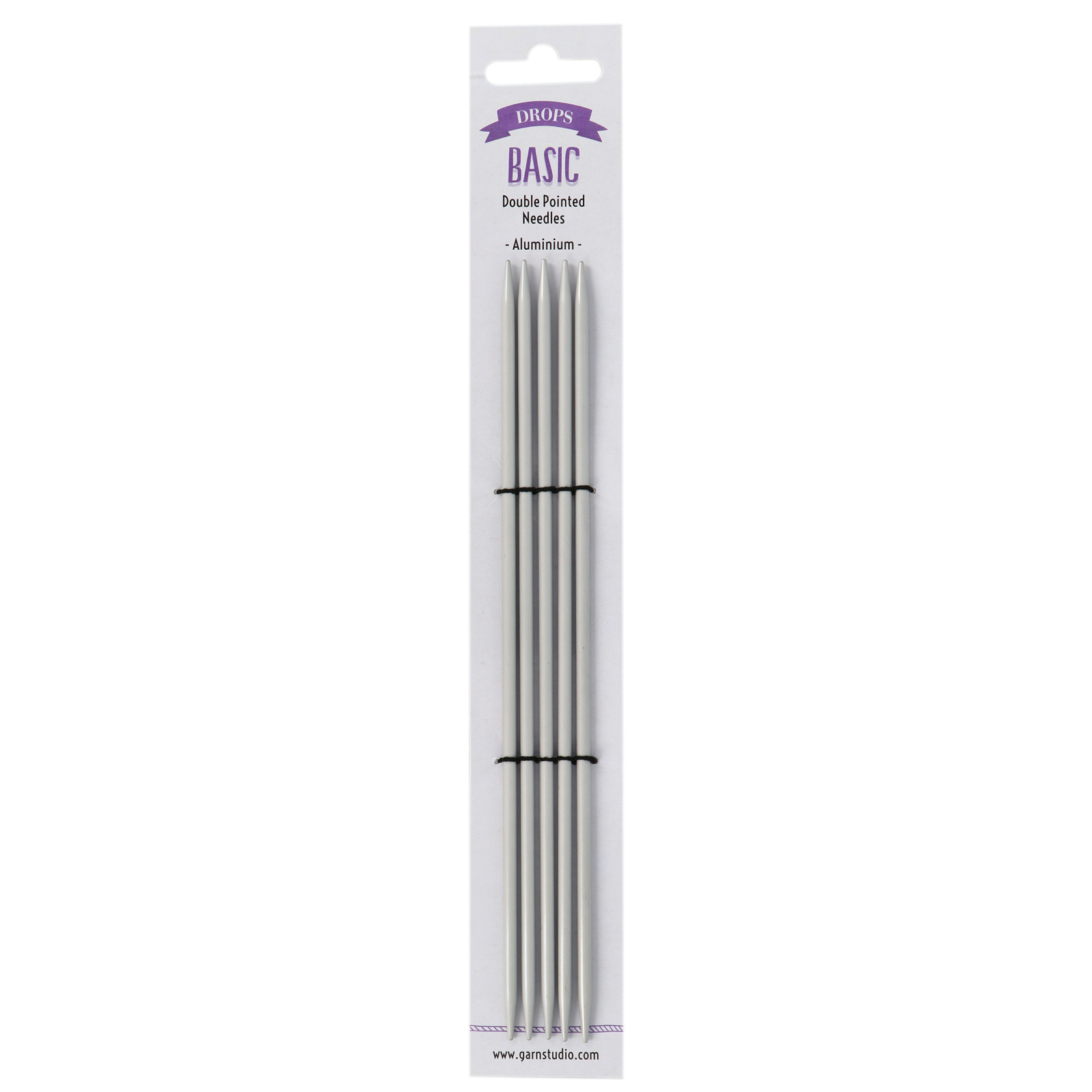 drops aluminium double pointed needles 20cm - 3,5mm | 1pc