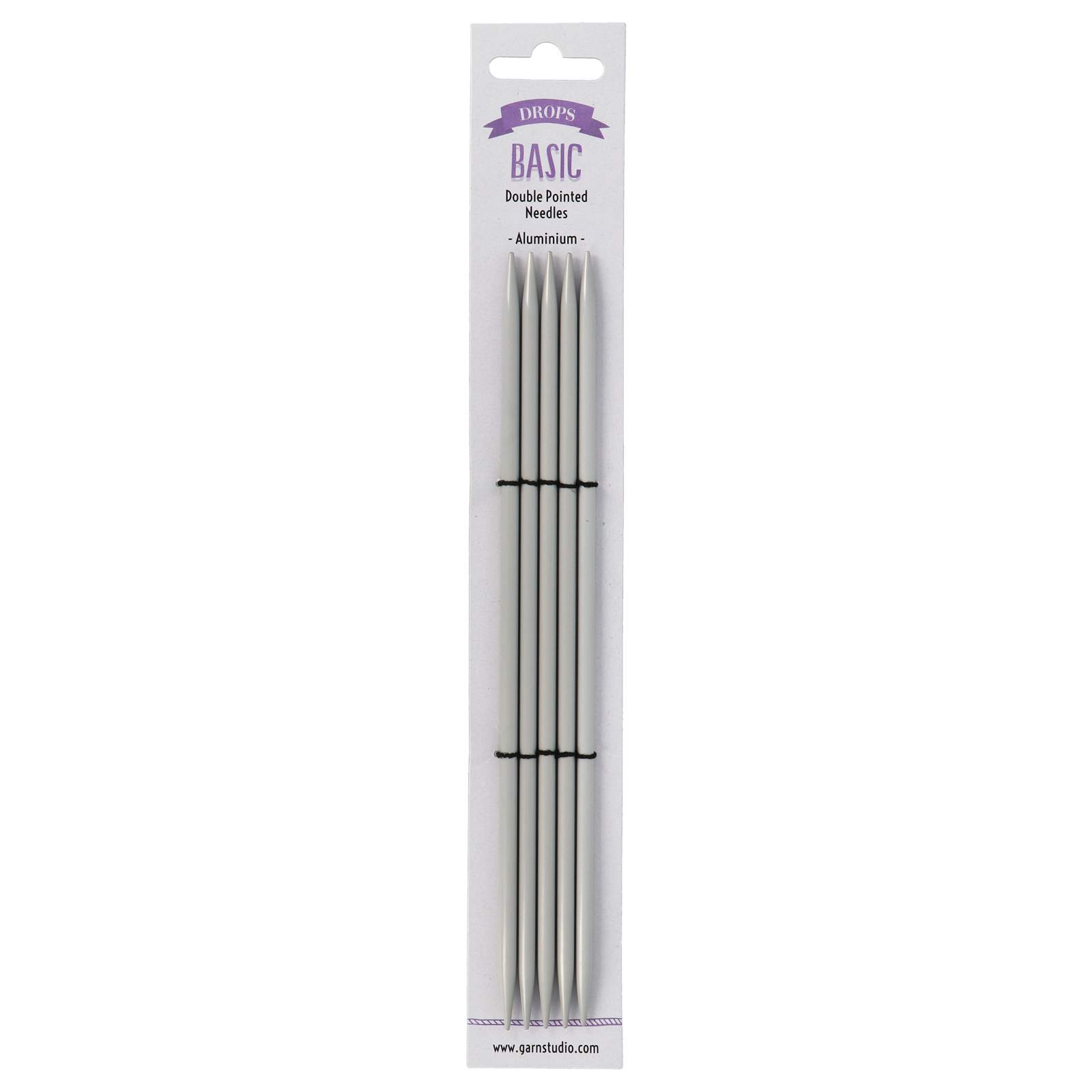 drops aluminium double pointed needles 20cm - 4,5mm | 1pc