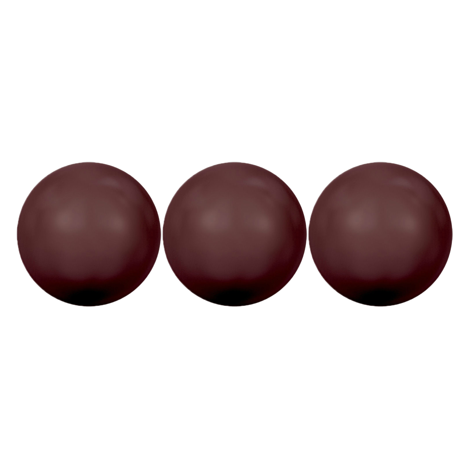 round pearl (5810) maroon 10mm | 5pc