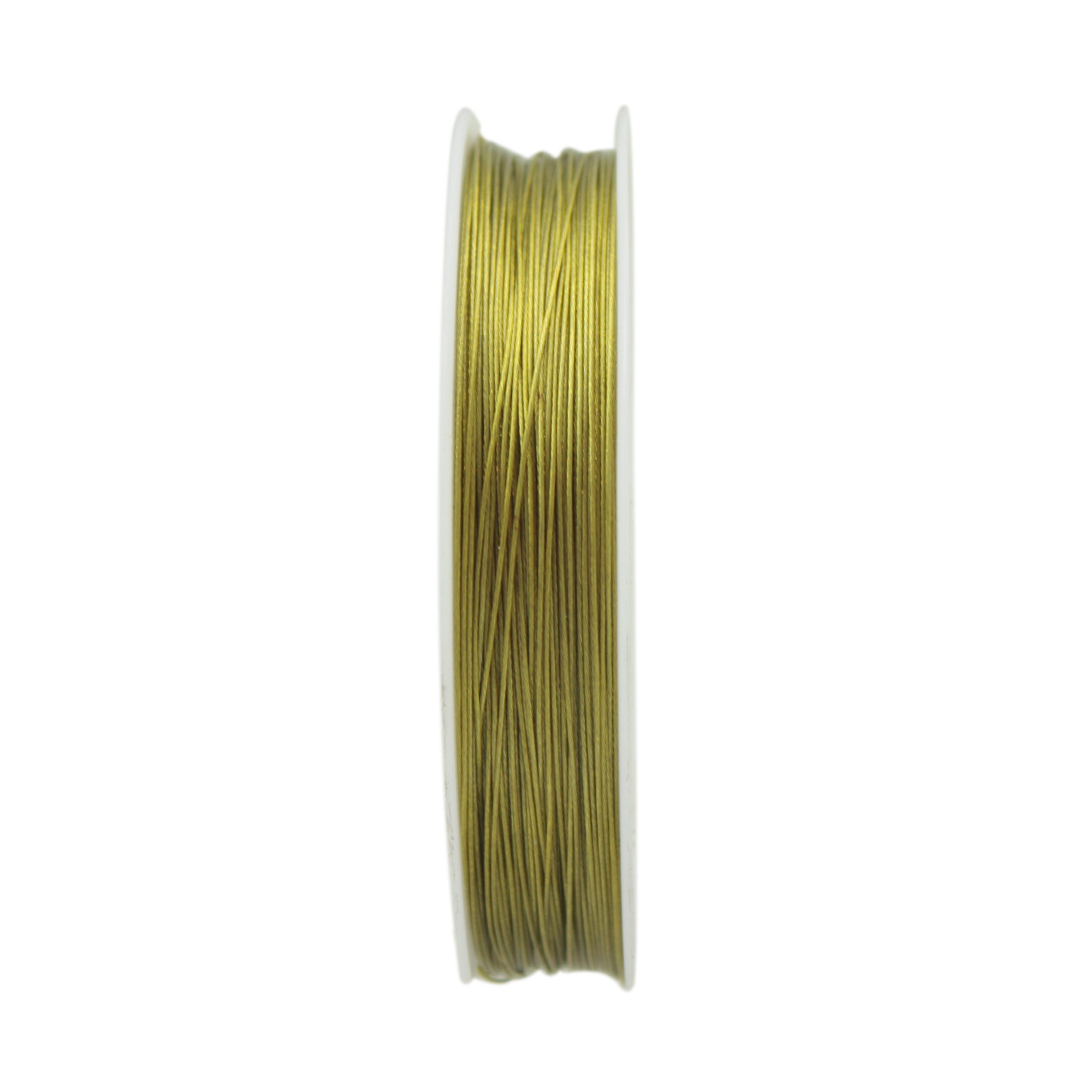 edelstahldraht gold 7 stränge - durchmesser 0,45mm - spule 50mt | 1st