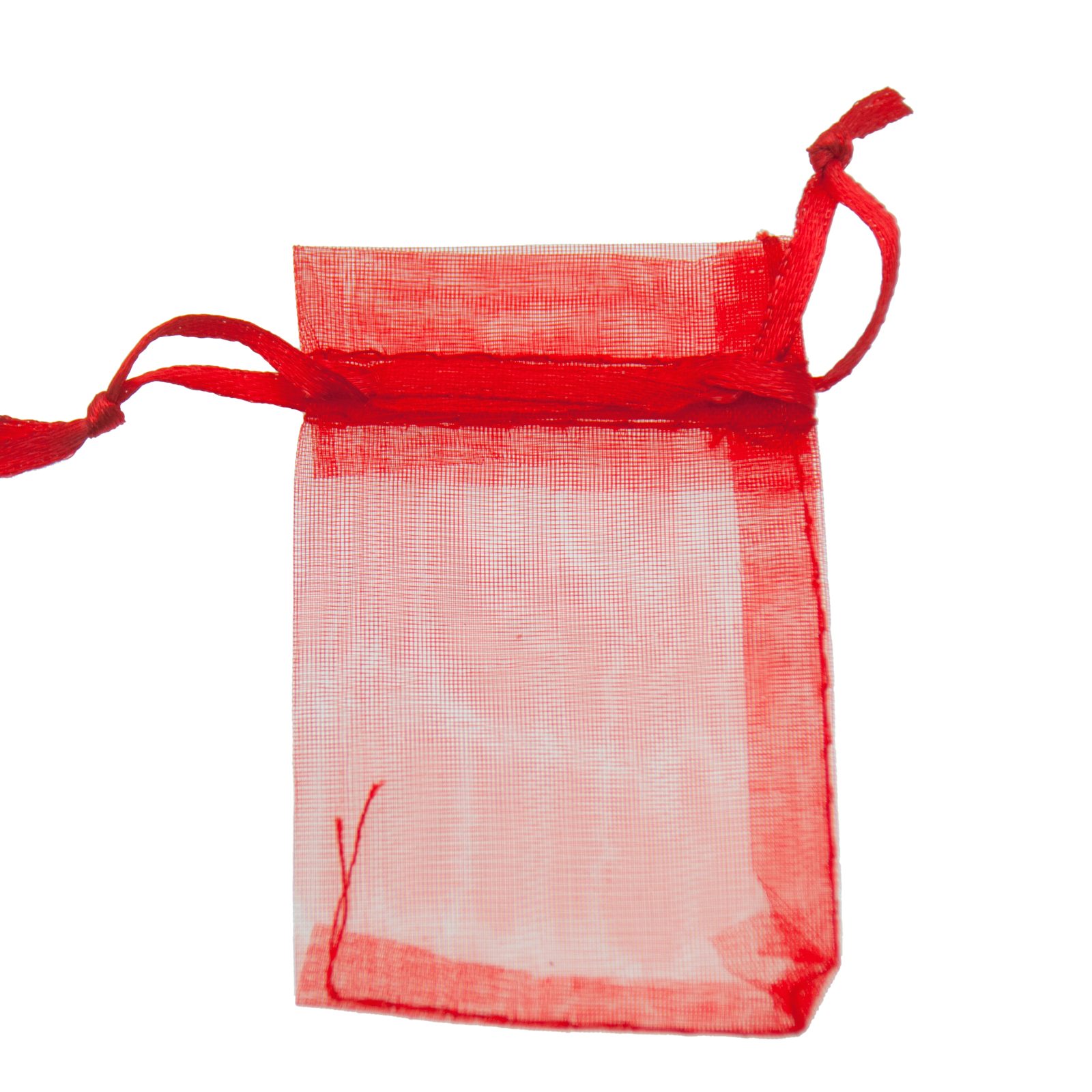 organza beutel rot 70x50mm | 20st