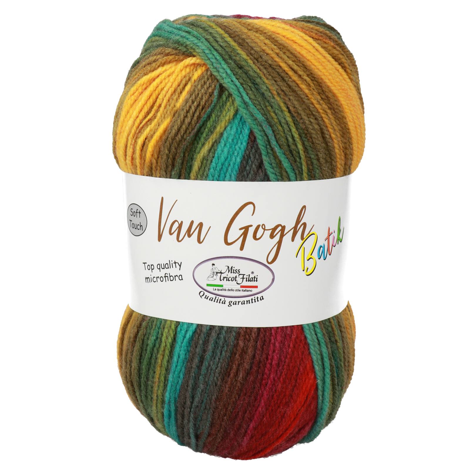miss tricot filati van gogh batik rio (007) - 100gr (400mt) | 1pc