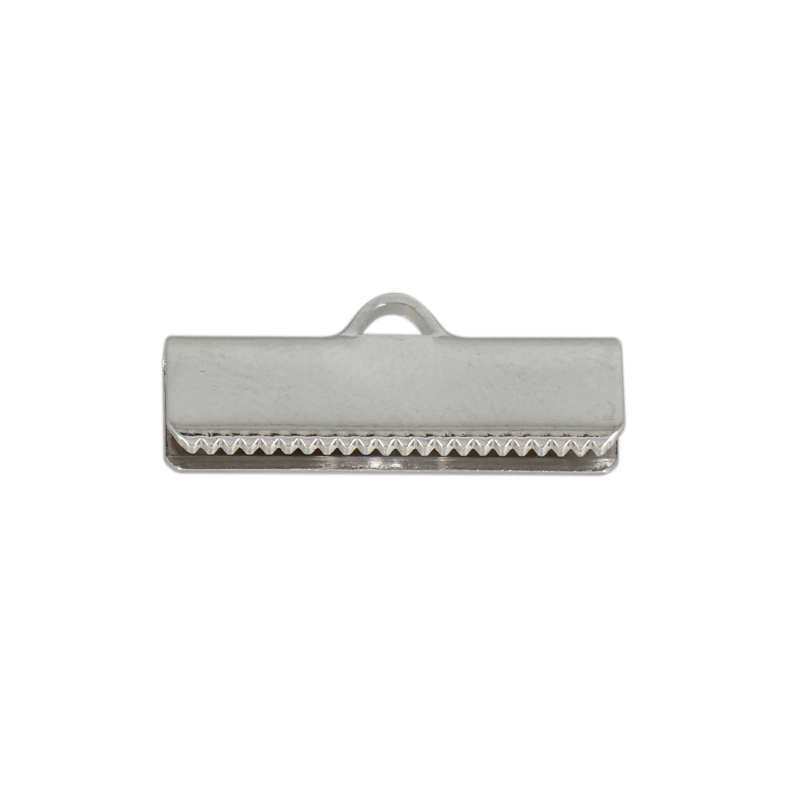 bandklemmen rhodium versilbert 20mm | 12st