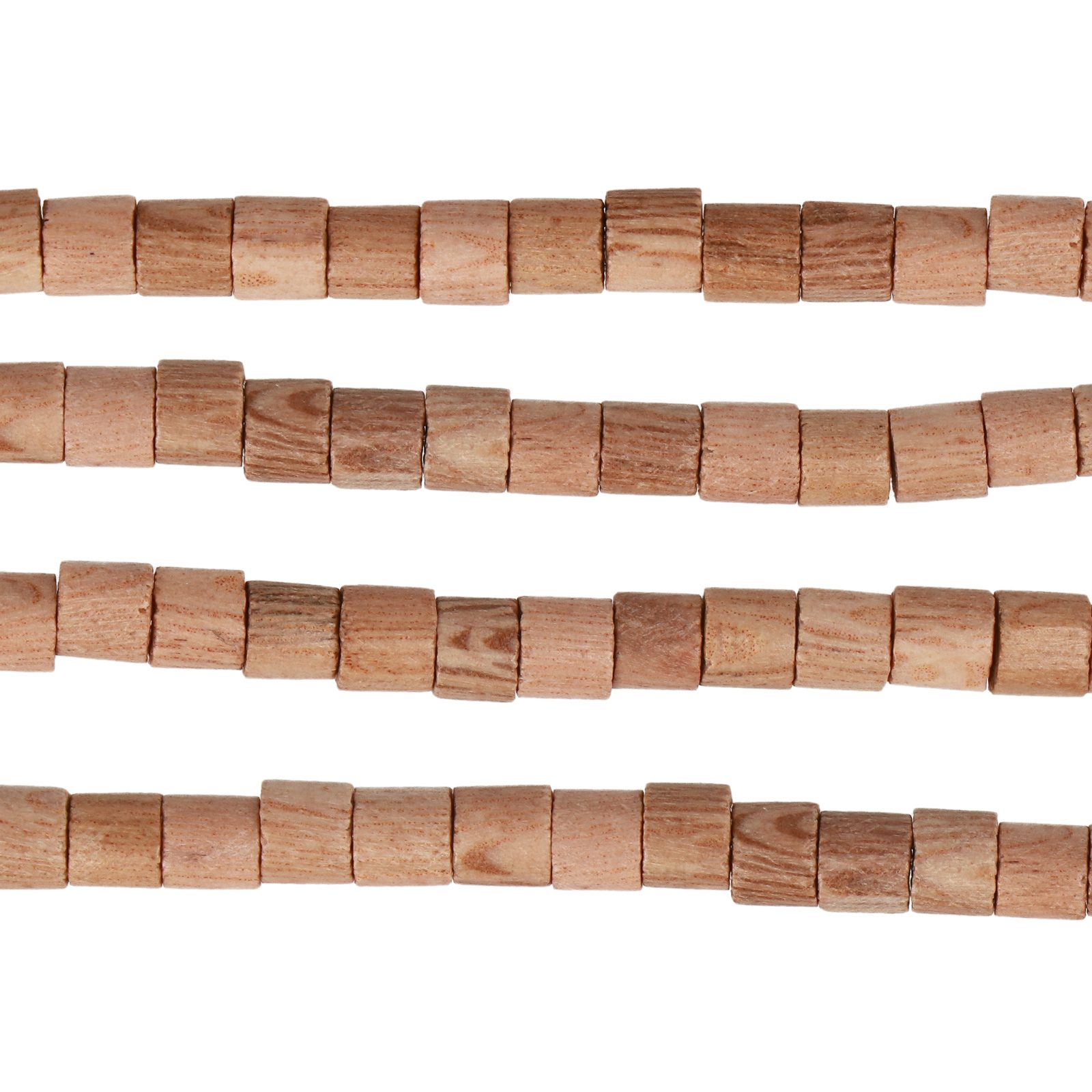 natural wood beads - rosewood heishi 5x4mm | 16-inch strand
