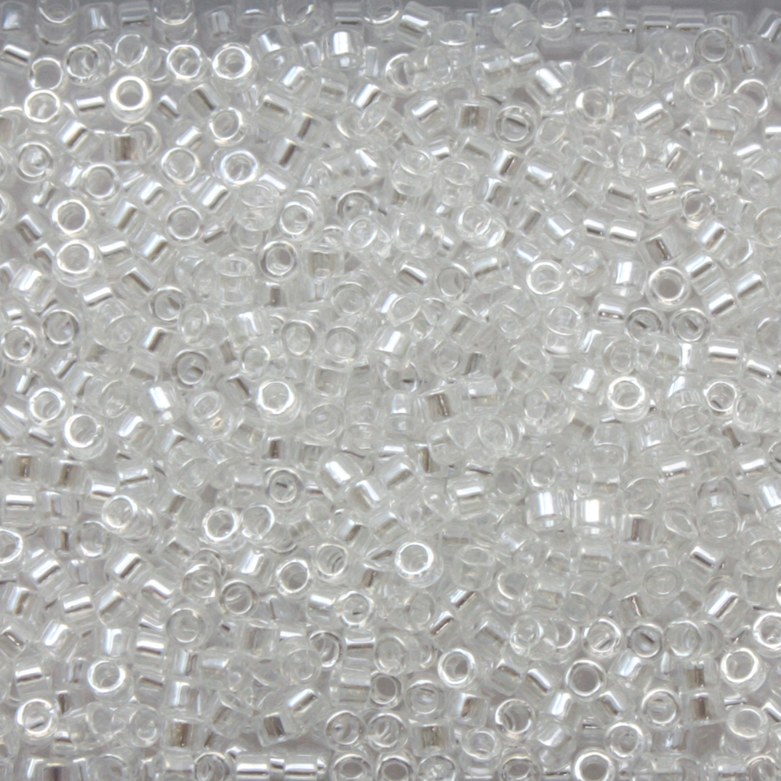 miyuki delica 11/0 - transparent crystal luster | 8gr