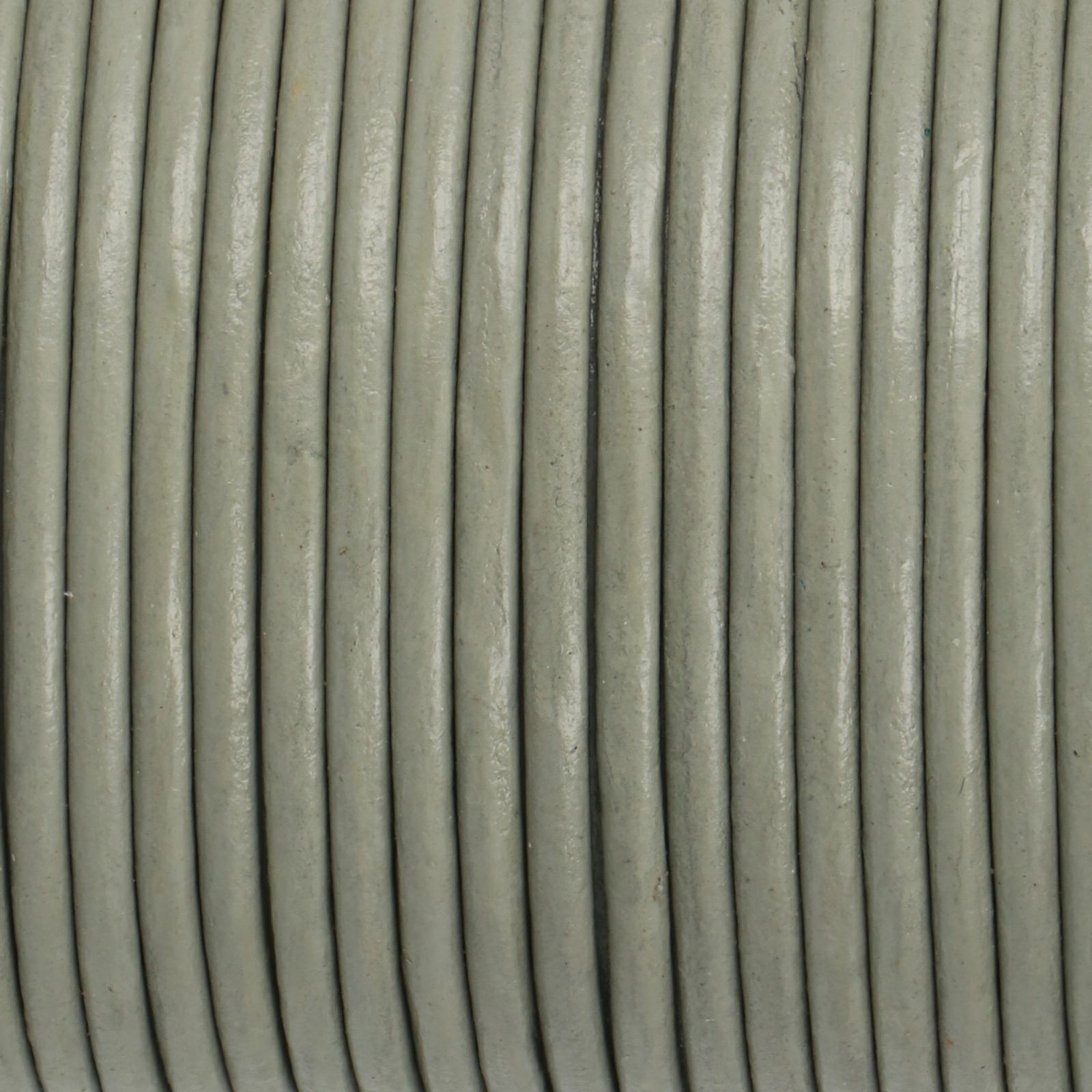 lederschnur grau hell - durchmesser 2mm | 2mt