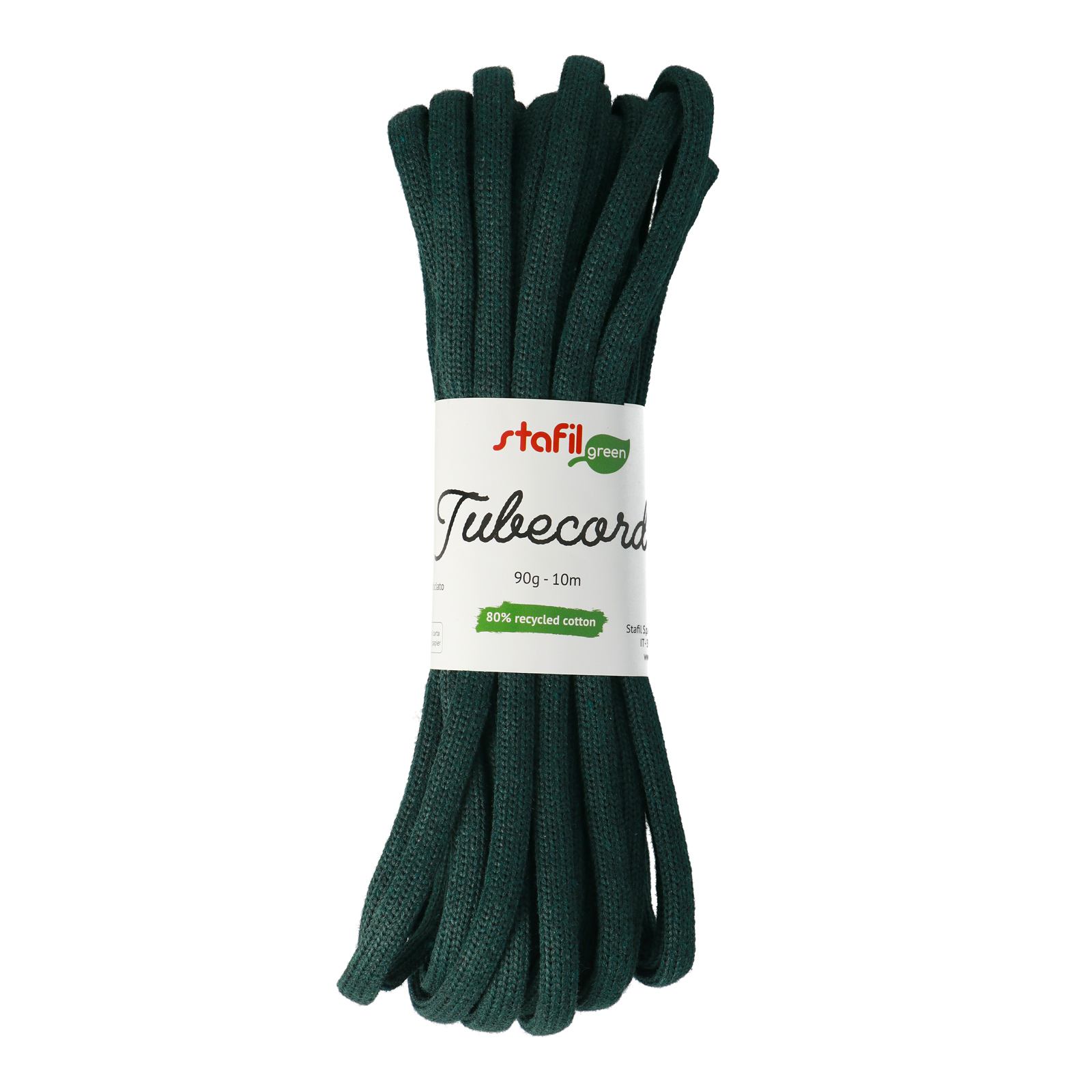tubecord - dark green 6mm - 90gr (10mt) | 1pc