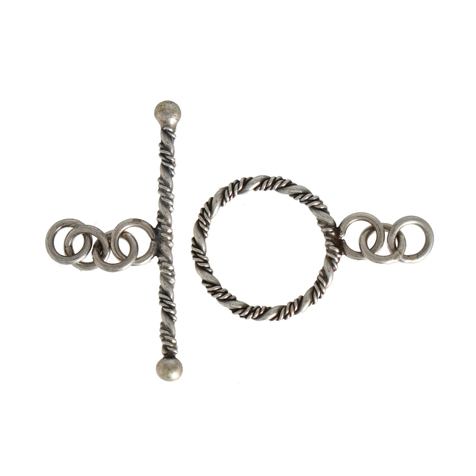 t-verschluss 925 sterlingsilbe 13mm | 1st
