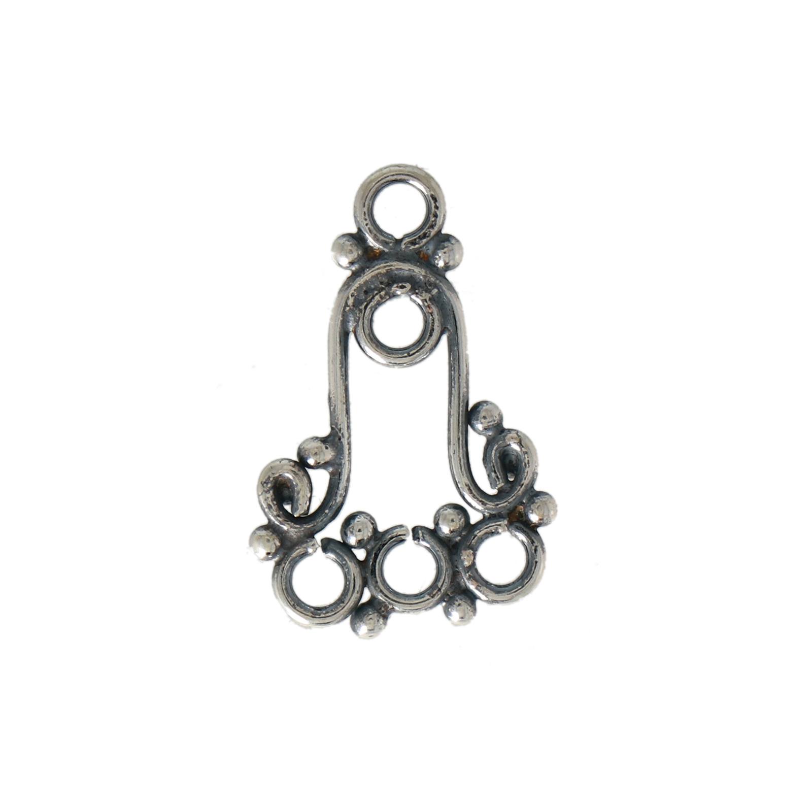 zwischenteil chandelier 925 sterlingsilbe 19x13mm | 1st