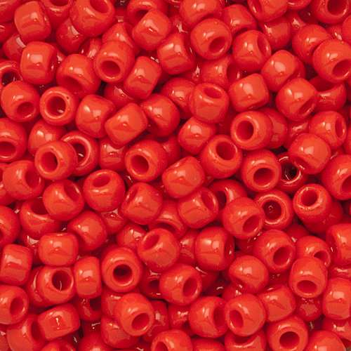 saatperlen toho 6/0 opaque cherry (45a) | 10gr