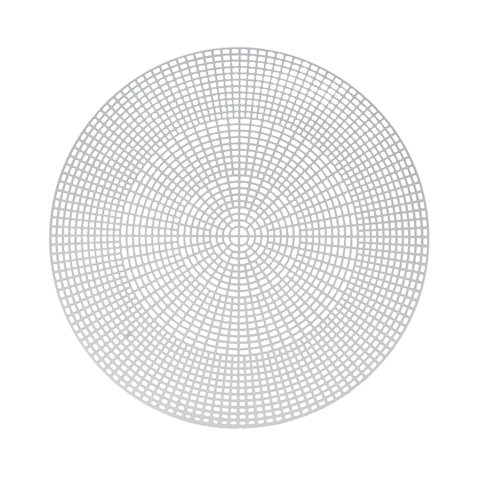 shaper grid canvas round 28,5cm - 3mm hole | 1pc