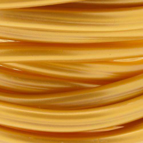 regaliz pvc - gold 9x6mm | 50cm