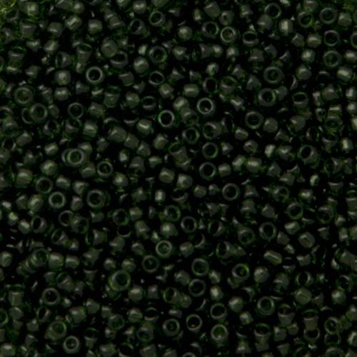 rocaille toho seed beads 15/0 transparent olivine (940) | 10gr