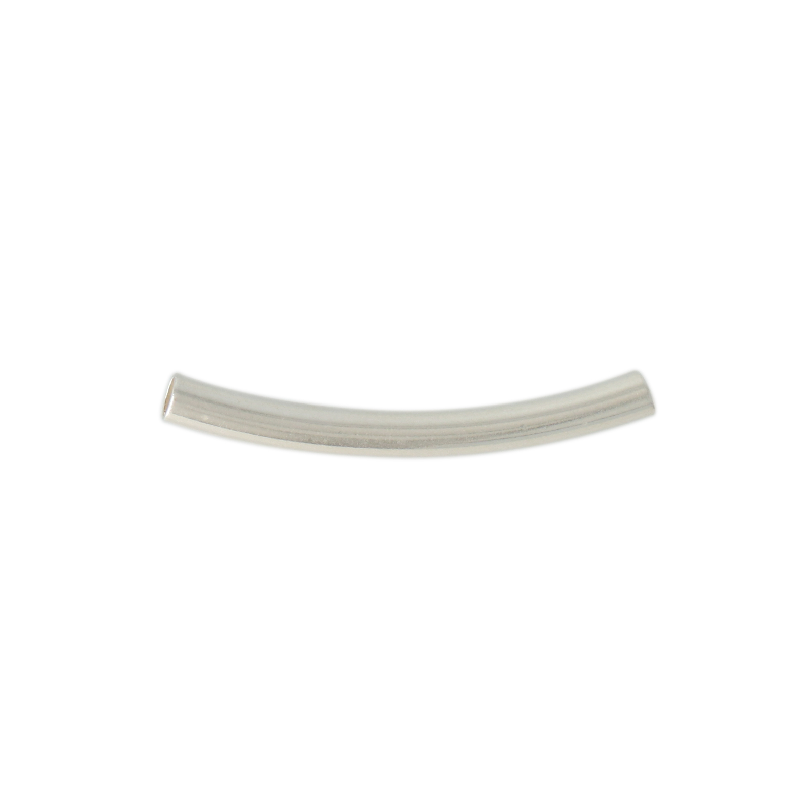 röhrchen aus metall 925 sterlingsilbe 20x2mm (innerlicher durchmesse 1,7mm) | 2st