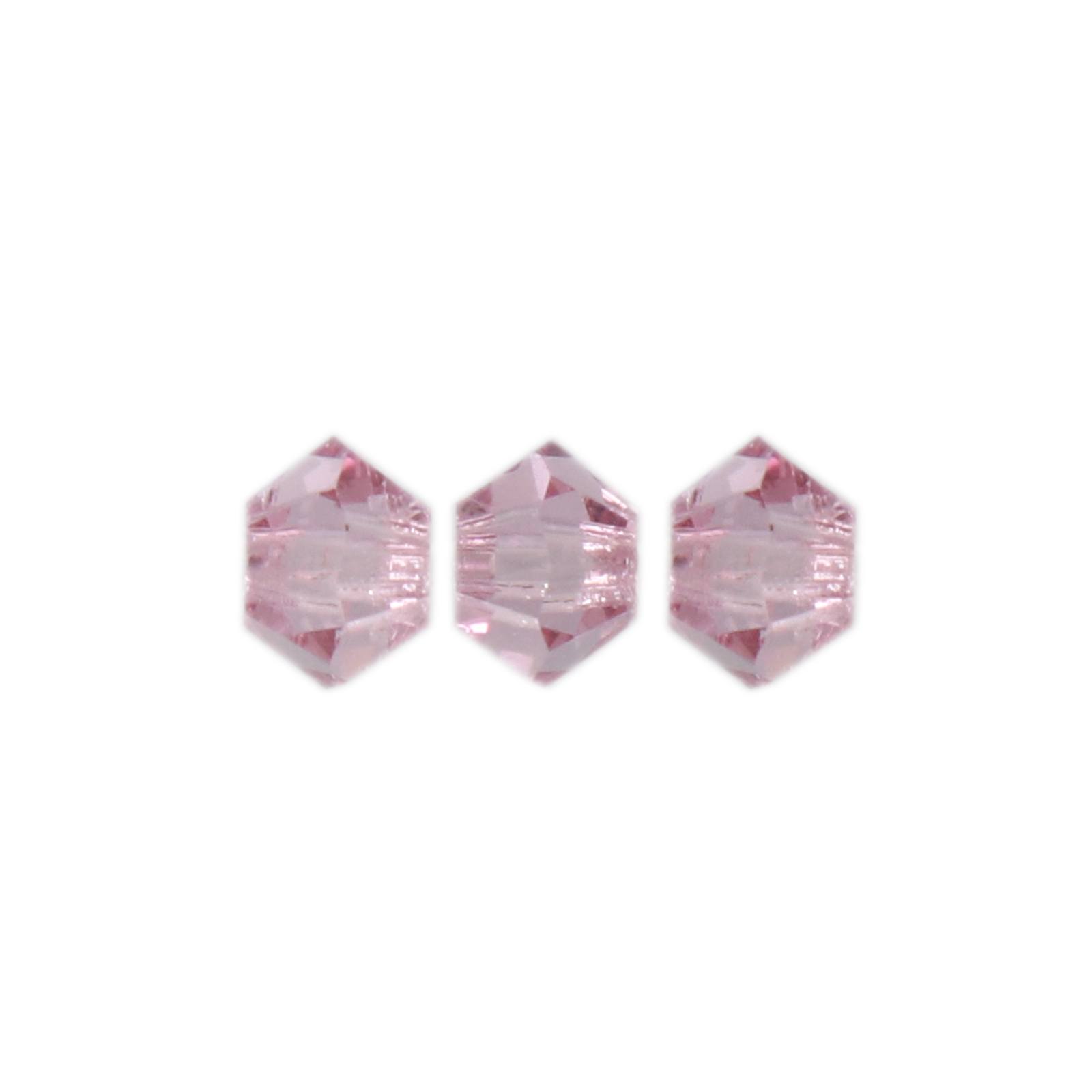doppelkegel preciosa light amethyst 3mm | 40st