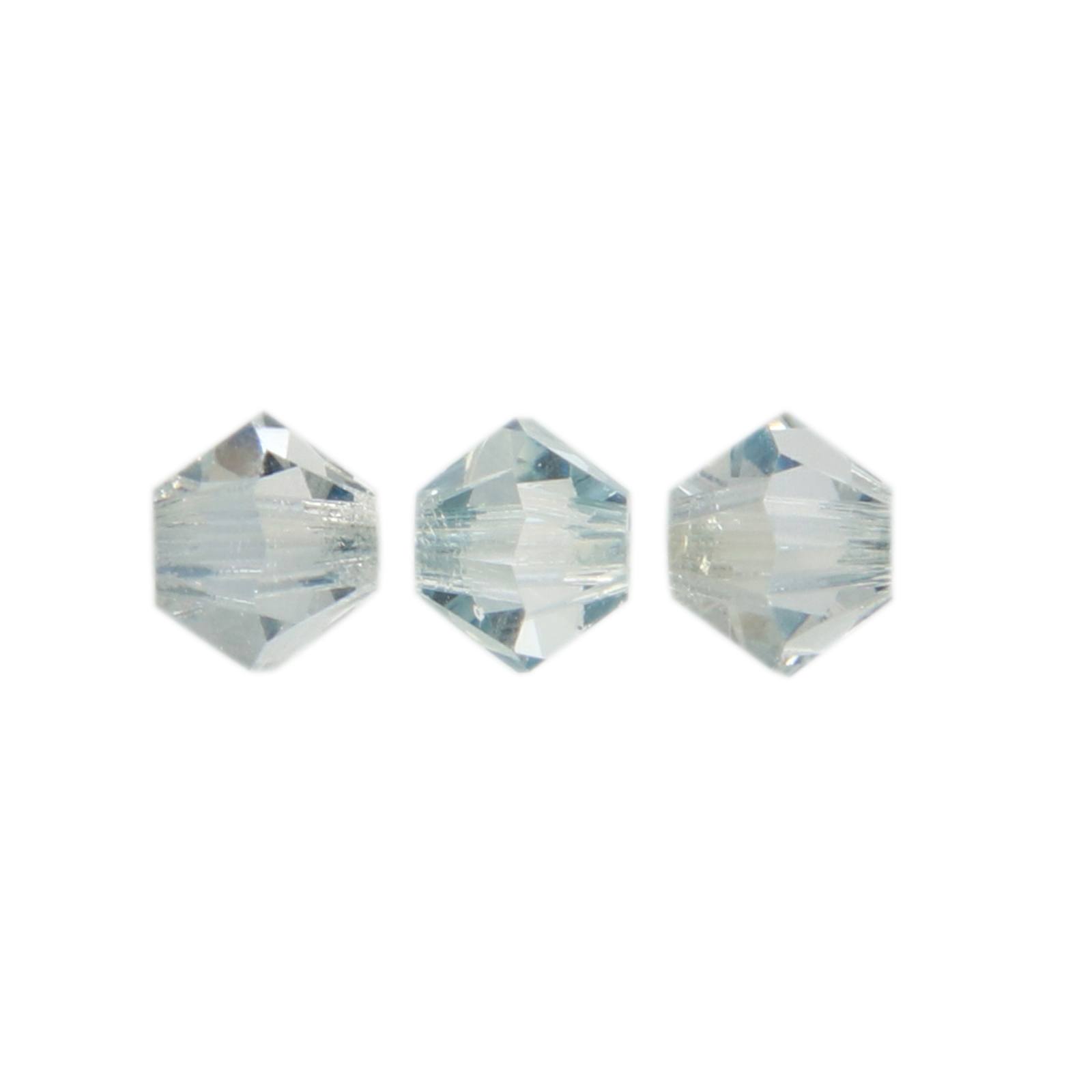 bicone preciosa crystal lagoon 4mm | 40pc