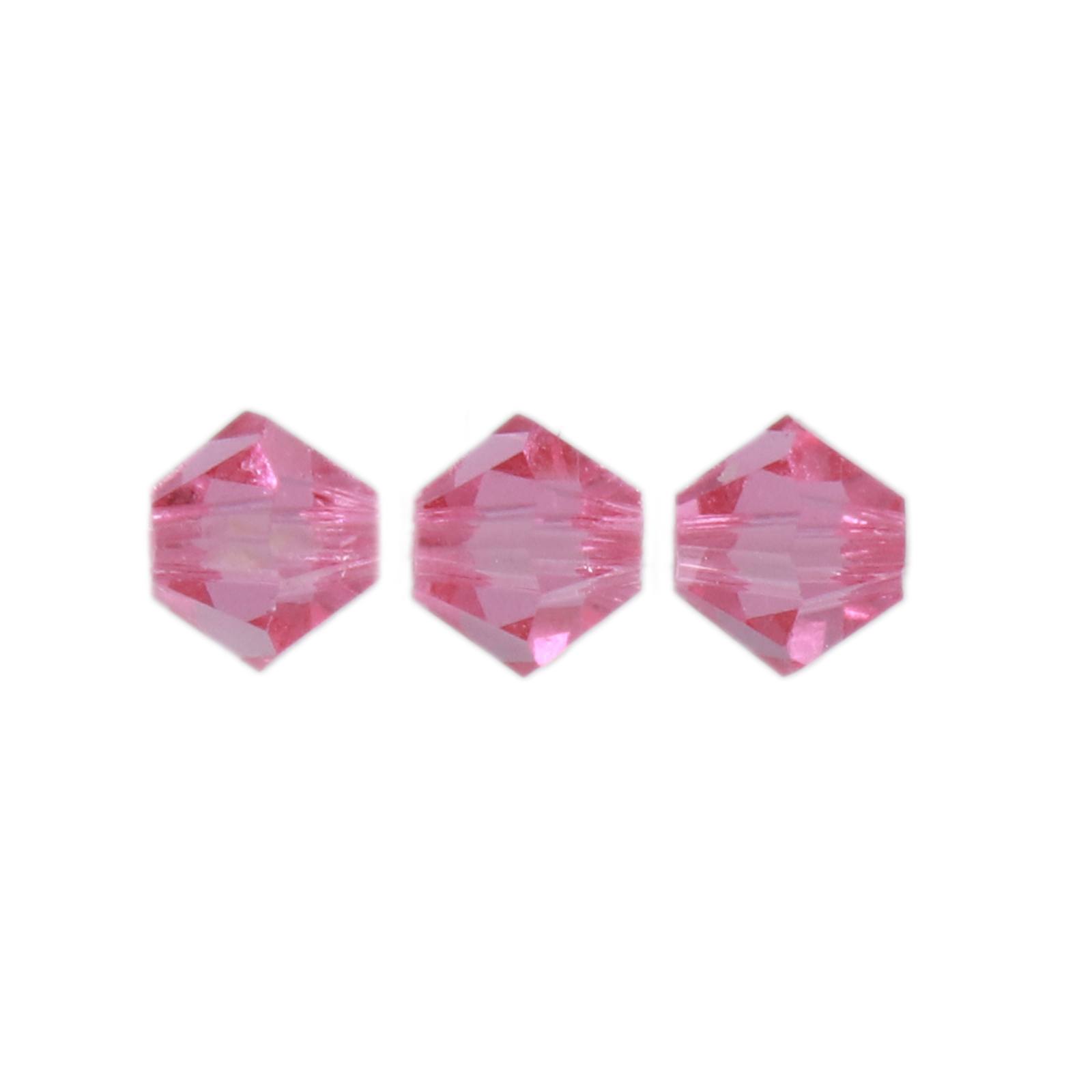 bicone preciosa rose 4mm | 40pc