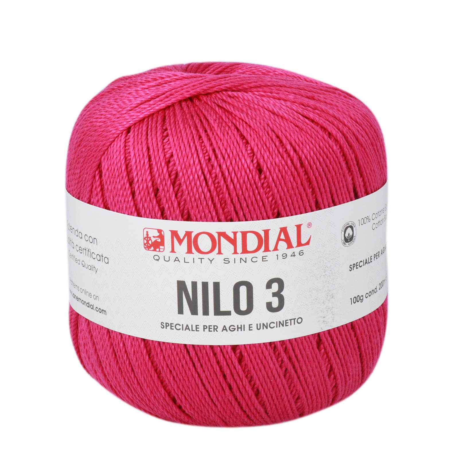 nilo 3 mondial - fuchsia hollywood (45) - 100gr (200mt) | 1st