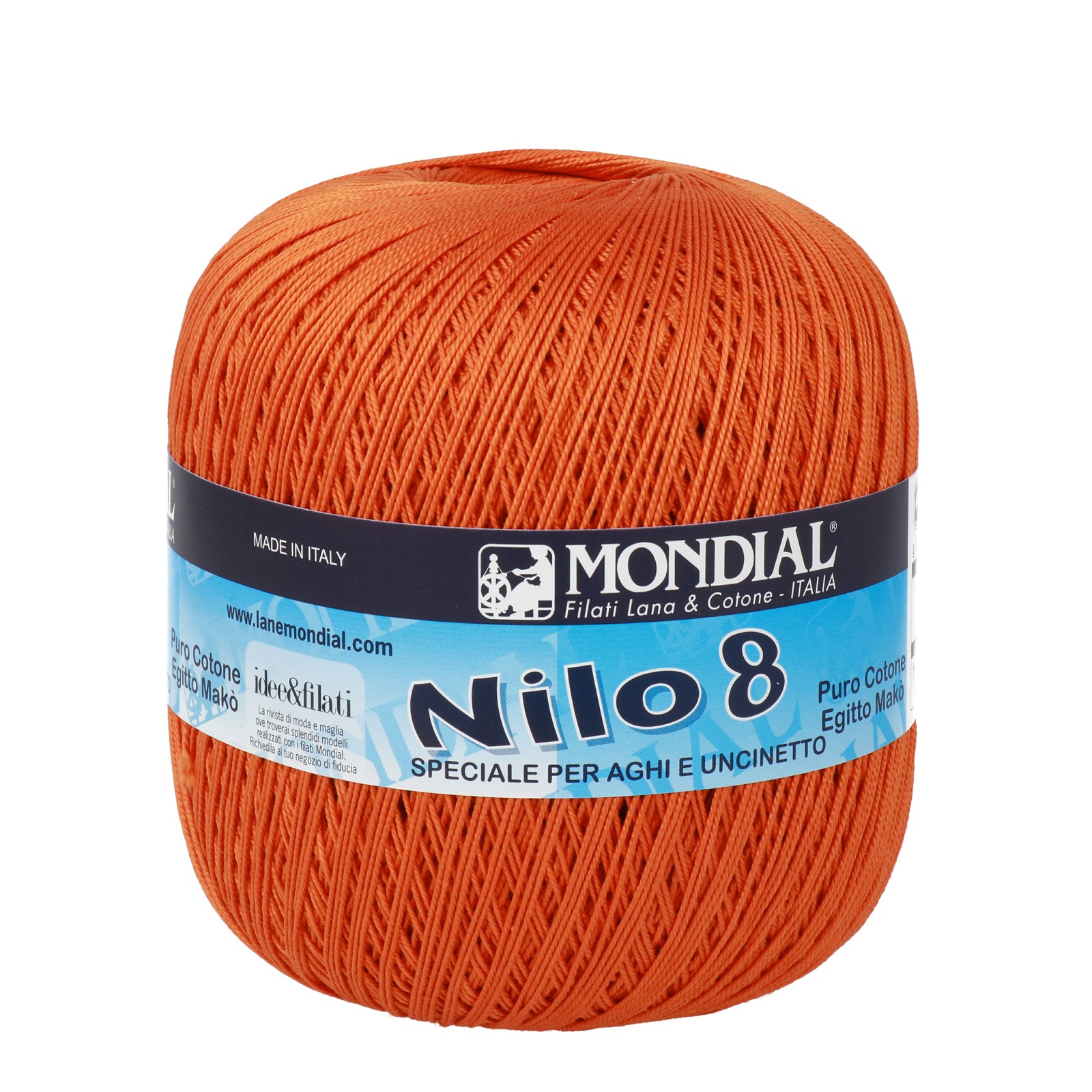 nilo 8 mondial - orange (122) - 100gr (470mt) | 1pc