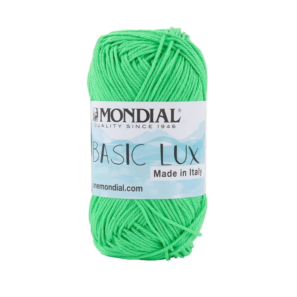 basic lux mondial - spring green (49) - 50gr (120mt) | 1pc