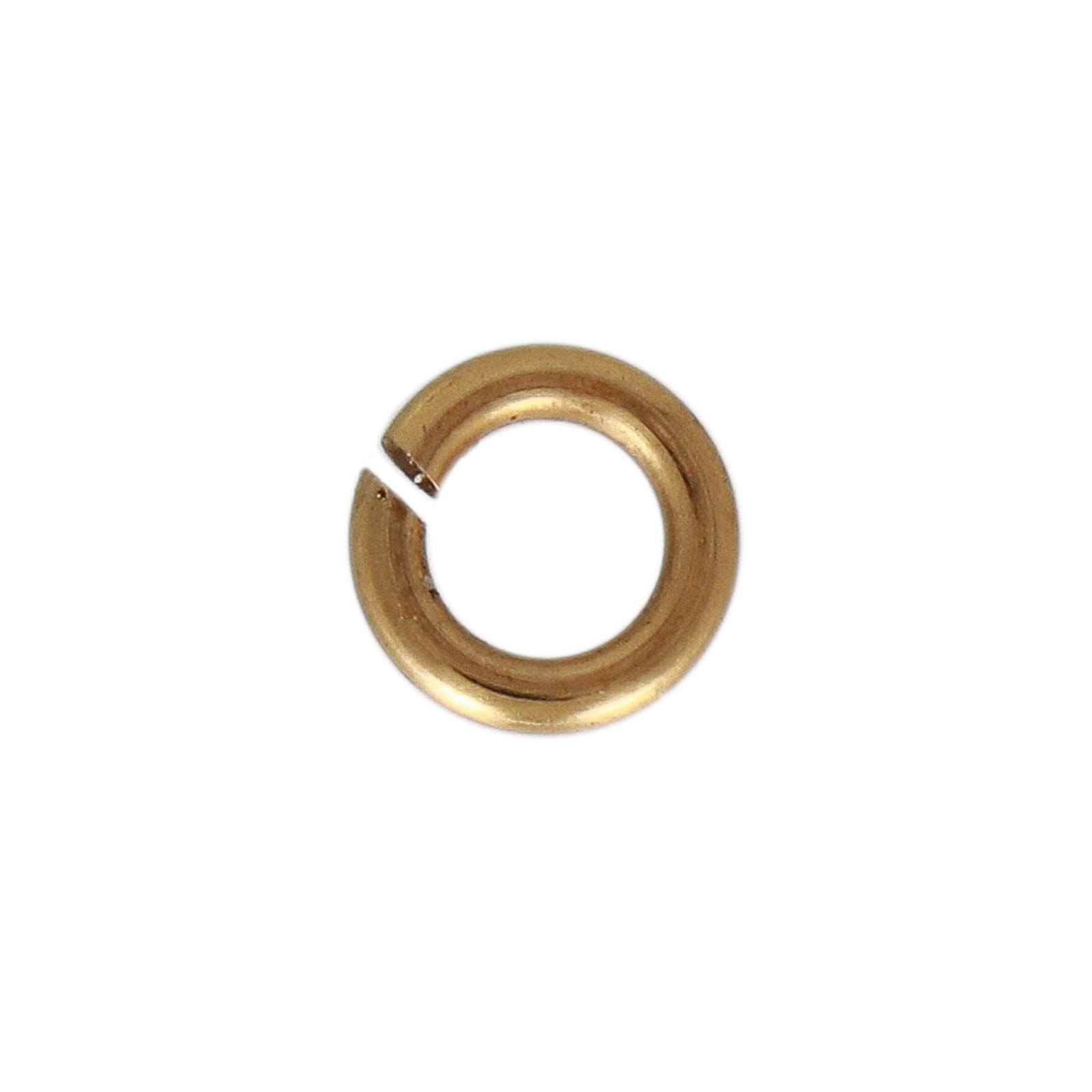 biegeringe vintaj massive messing 5mm | 15st
