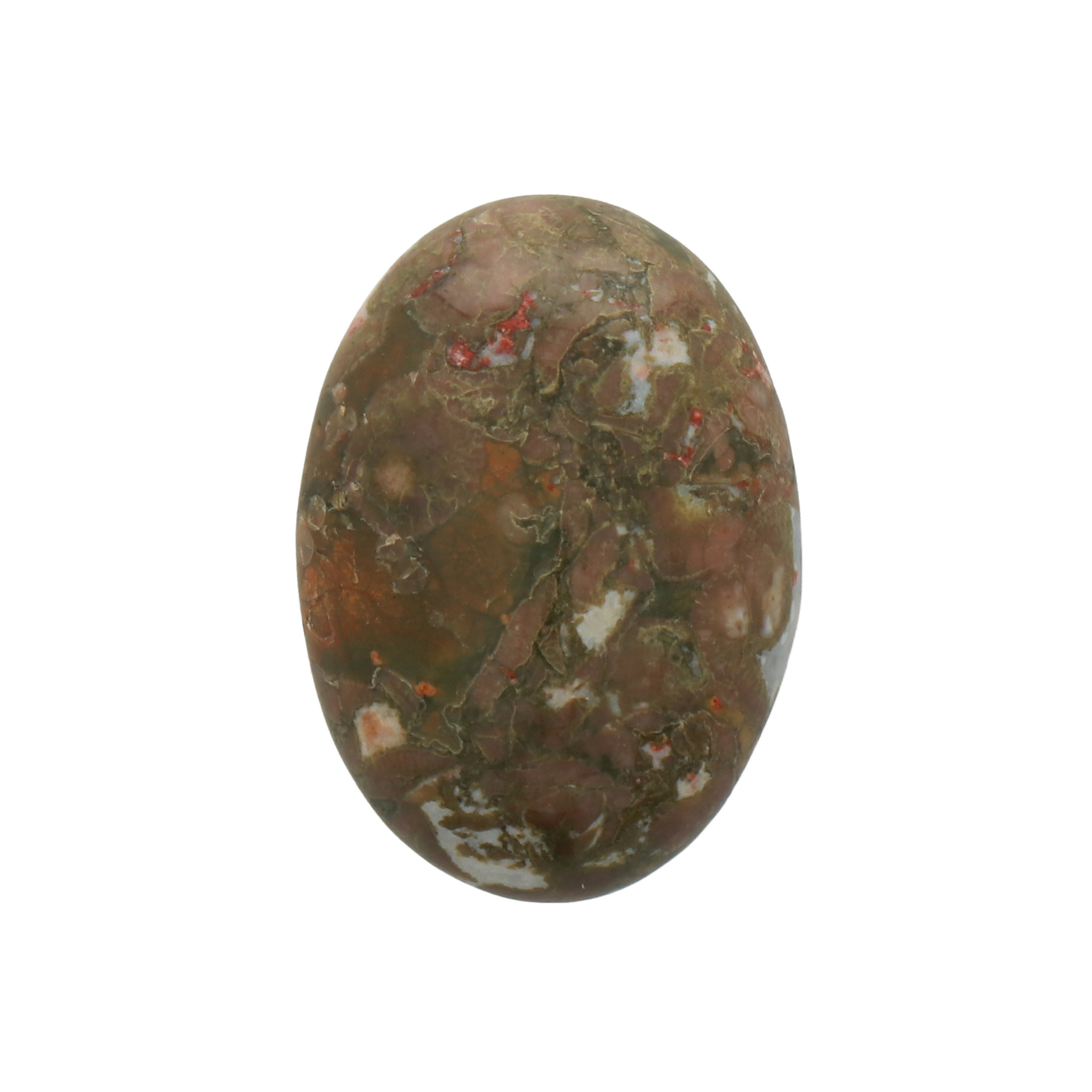 rhyolite cabochon smooth oval 25x18mm | 1pc