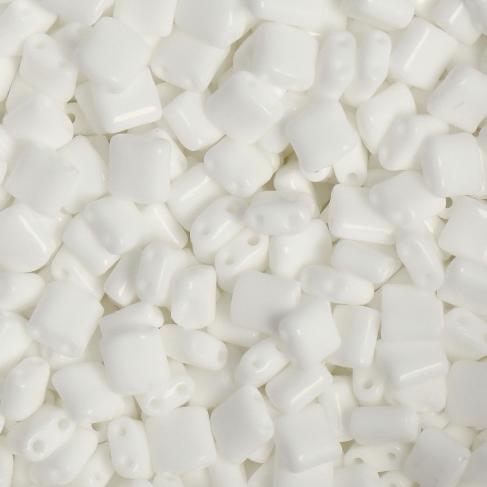 karo preciosa beads opaque white 5mm | 20gr