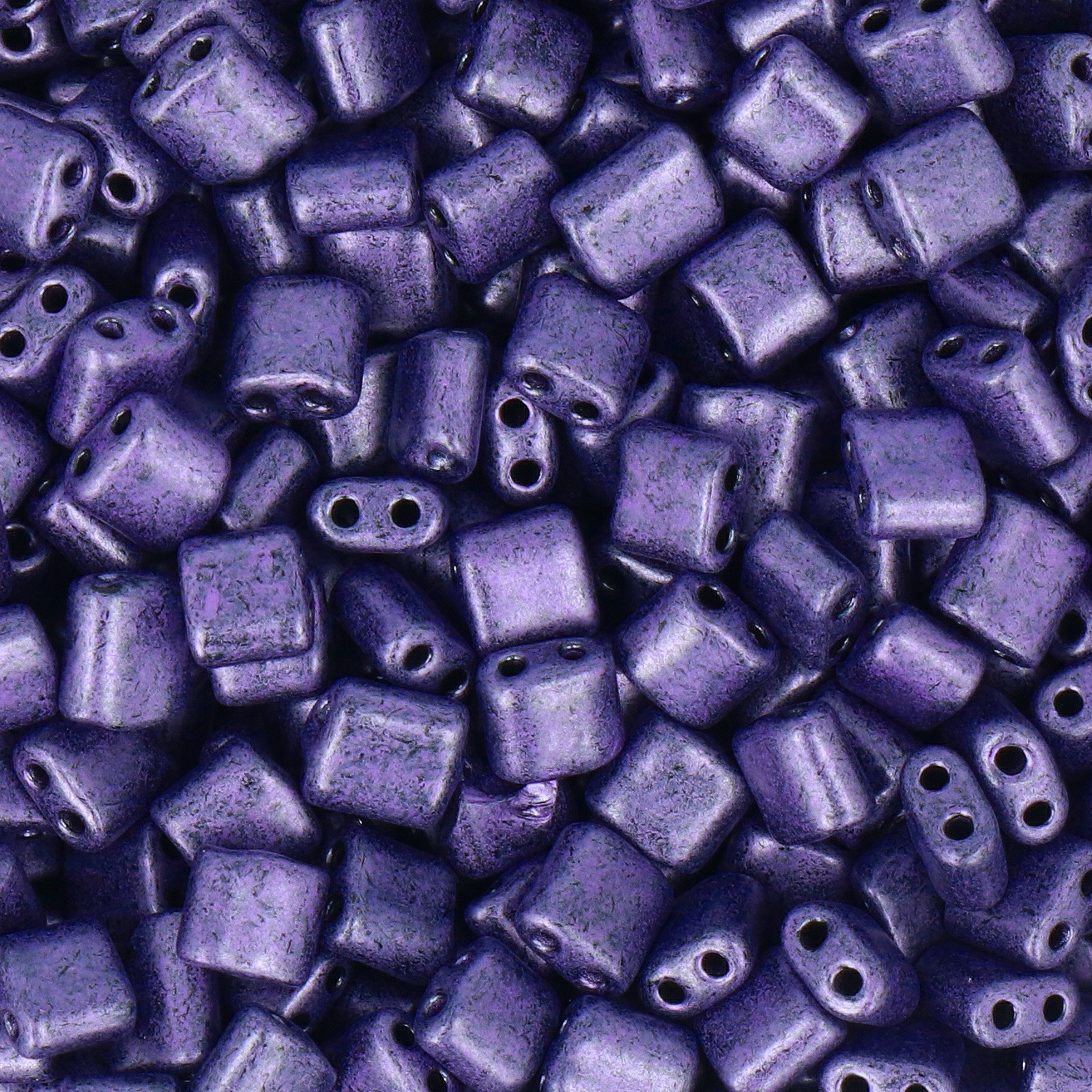 karo preciosa beads metallic purple 5mm | 20gr
