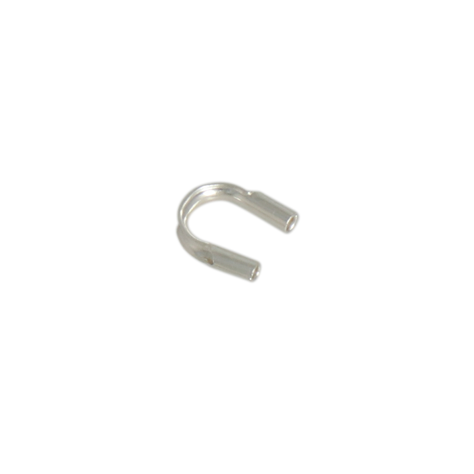 sterling silver wire protectors - 0,50mm | 10pc