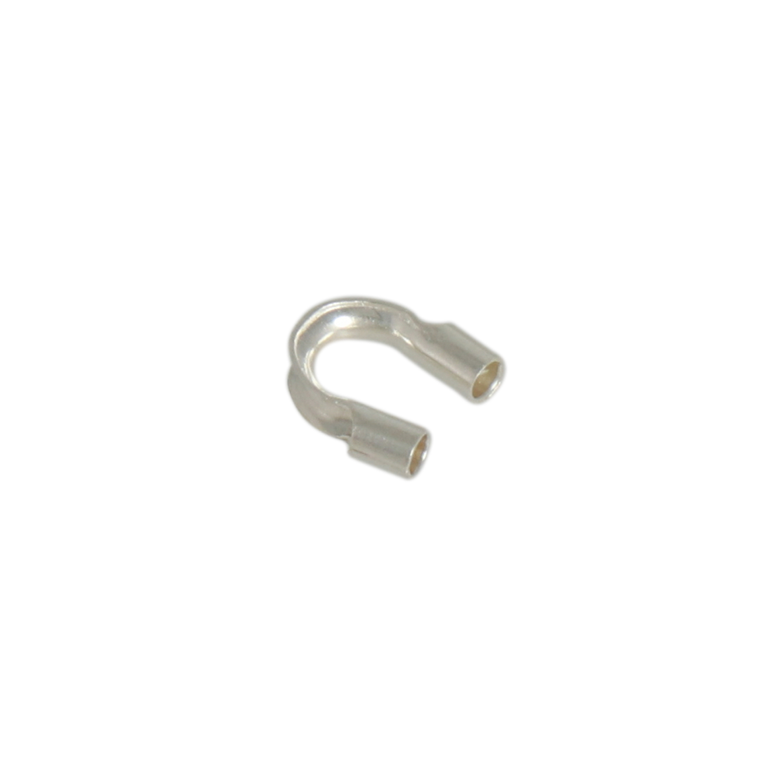 sterling silver wire protectors - 0,50mm | 6pc
