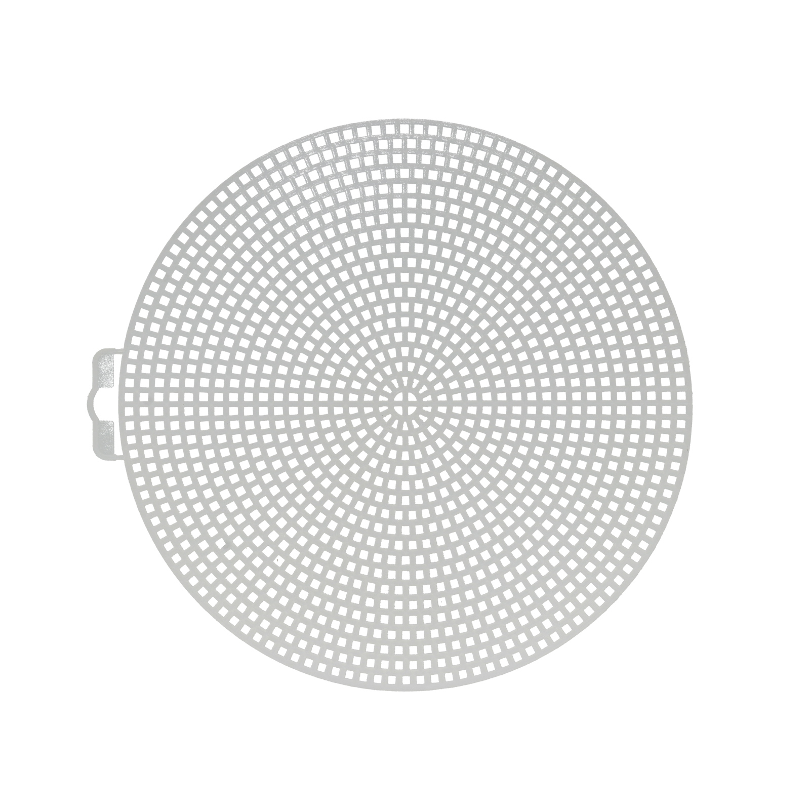 shaper grid canvas round 14,7cm - 2mm hole | 2pc