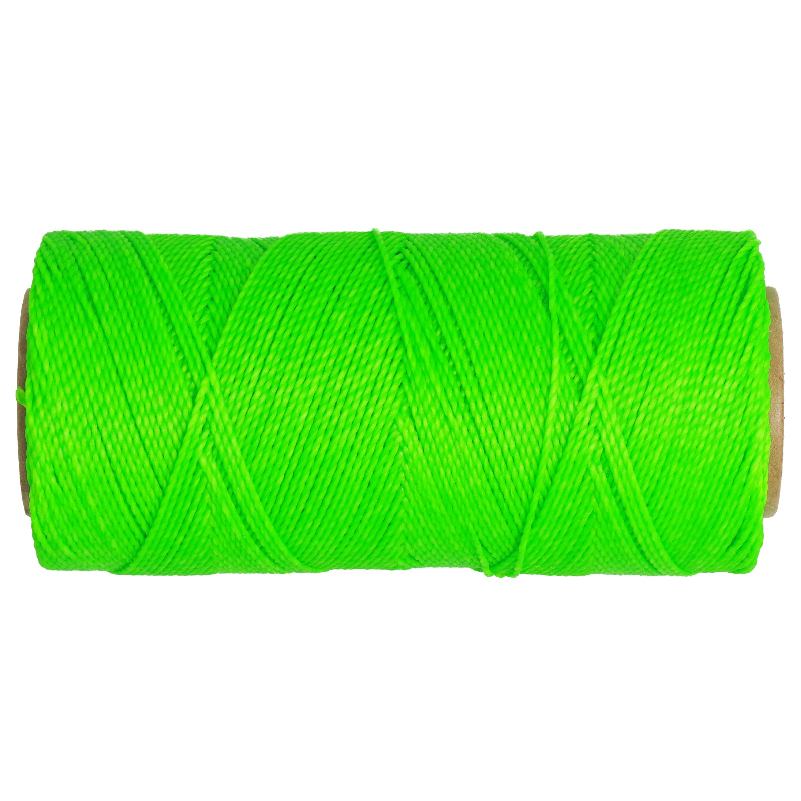 linhasita waxed polyester cord - neon green (329) 1mm - 100gr spool (aprox. 180mt) | 1pc