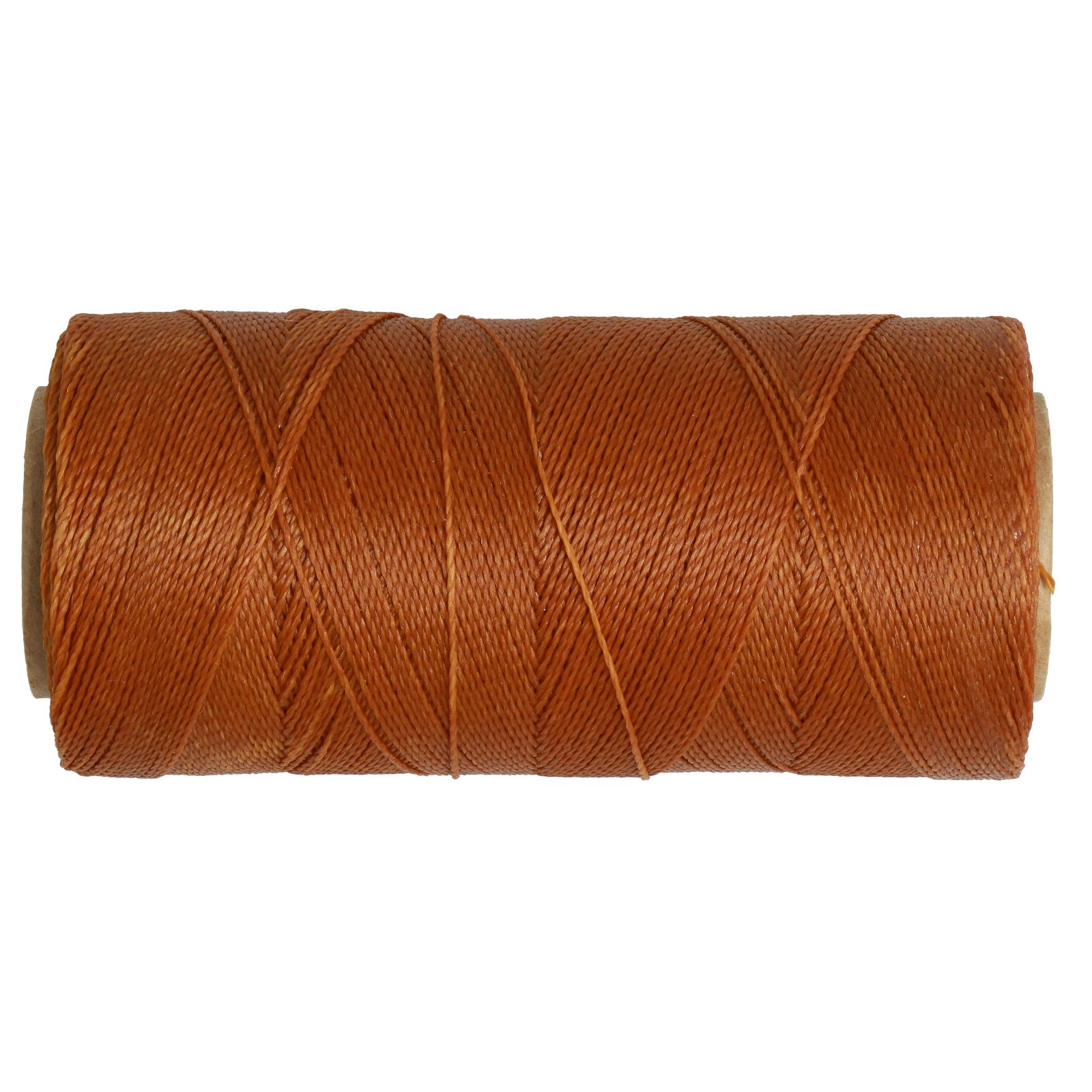 linhasita waxed polyester cord - terracotta (203) 0,5mm - 100gr spool (aprox. 335mt) | 1pc