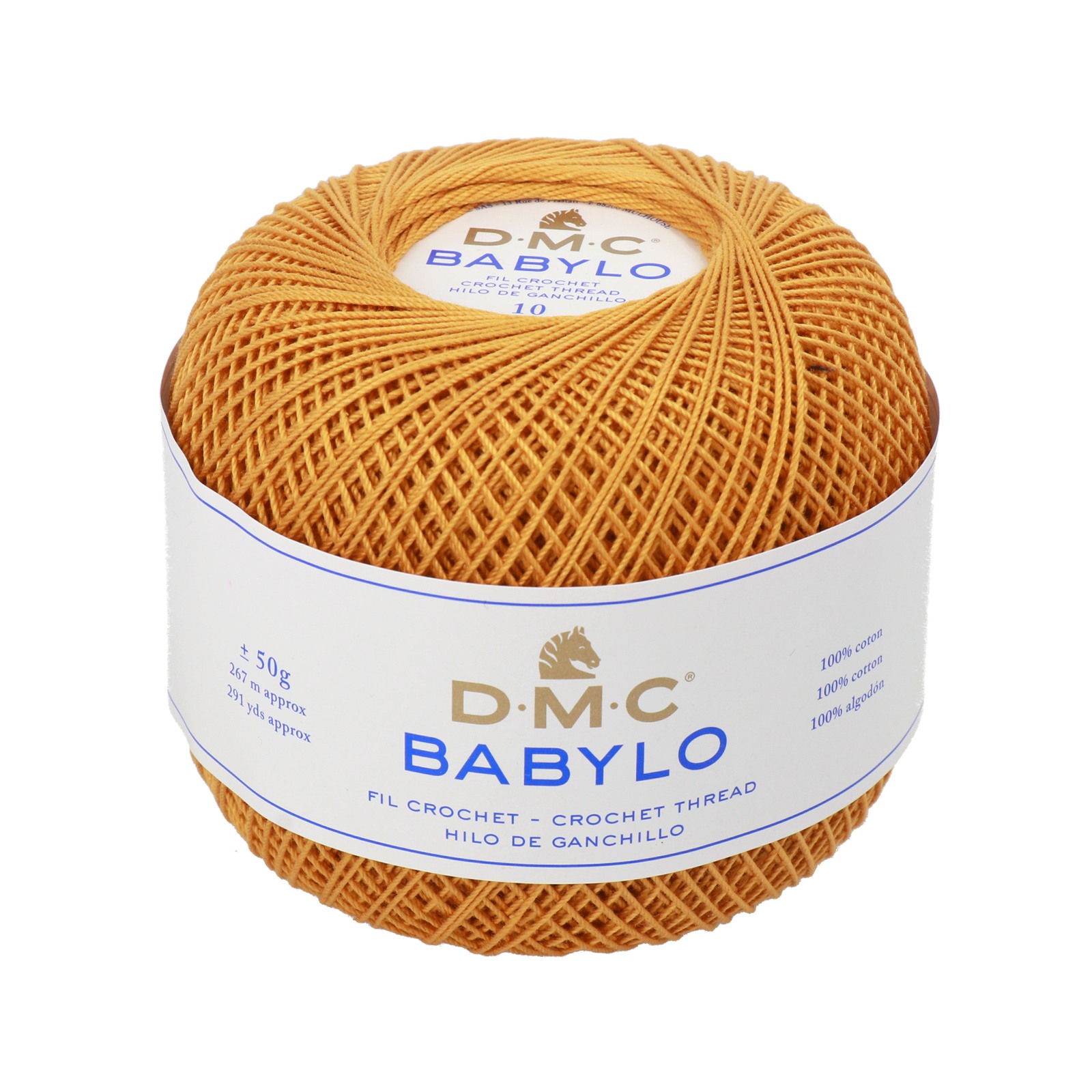 babylo 10 dmc häkelgarn - ancient gold (783) - 50gr (267mt) | 1st